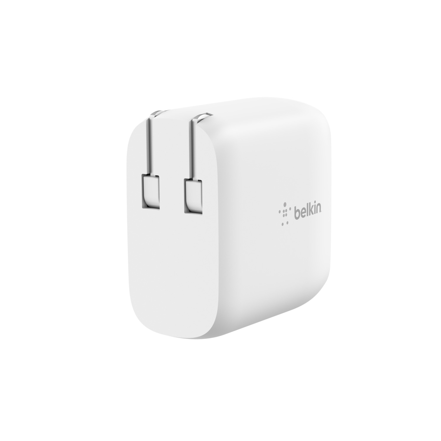 Belkin Boost Charge 40W Dual USB-C PD Wall Charger - White -
