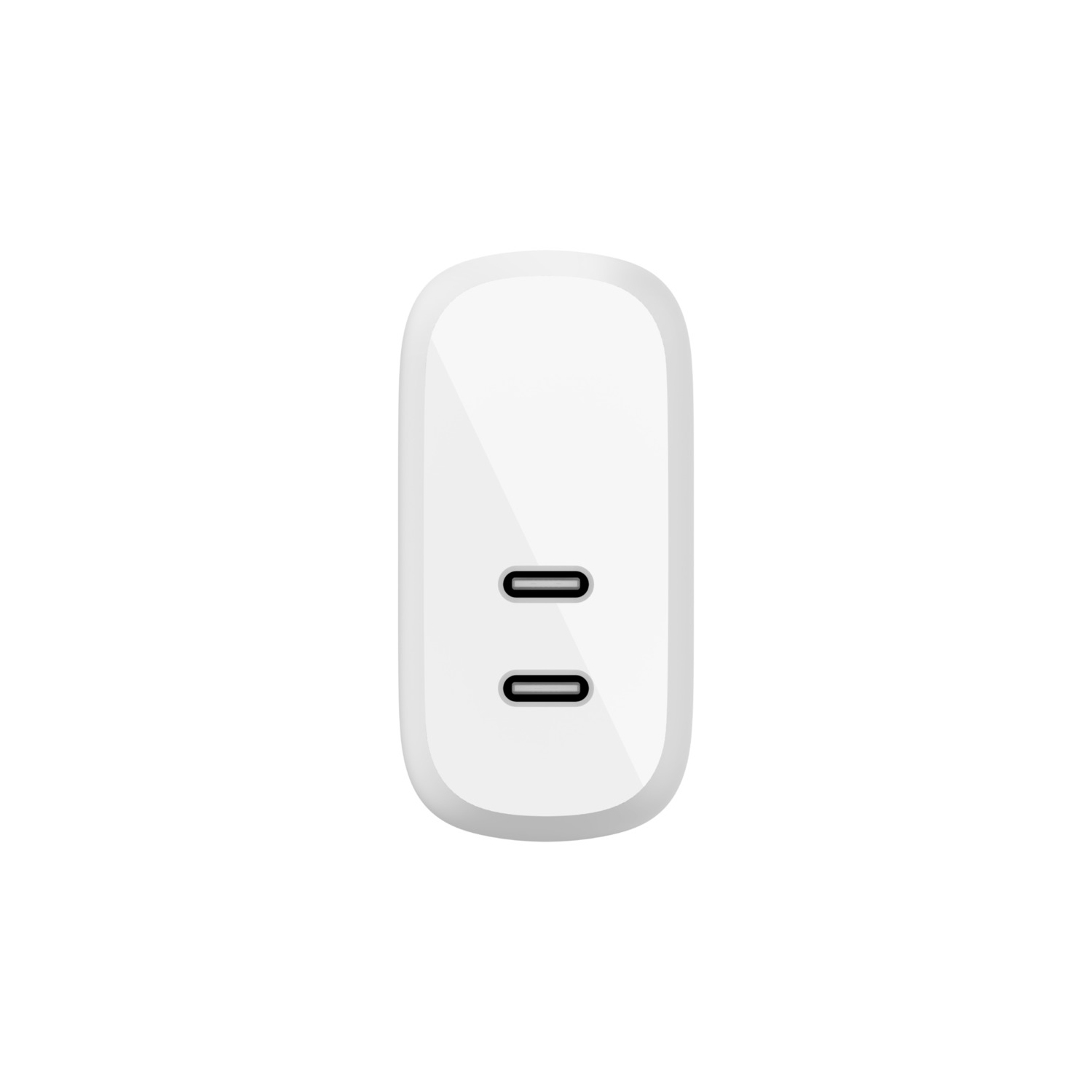 Belkin Boost Charge 40W Dual USB-C PD Wall Charger - White -
