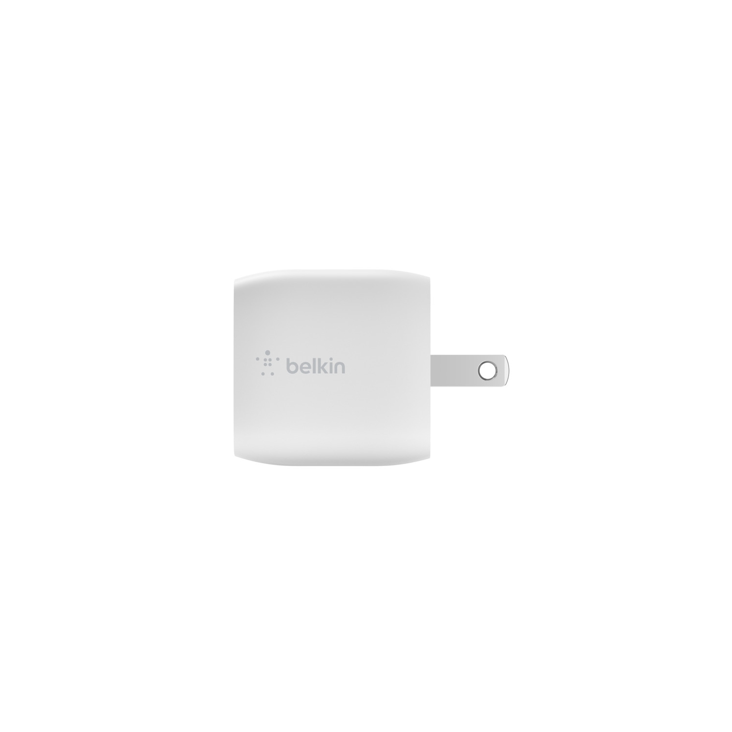Chargeur mural GAN USB-C de 30 W Boost charge avec câble USB-C/Lightning de 1 m de Belkin - Blanc