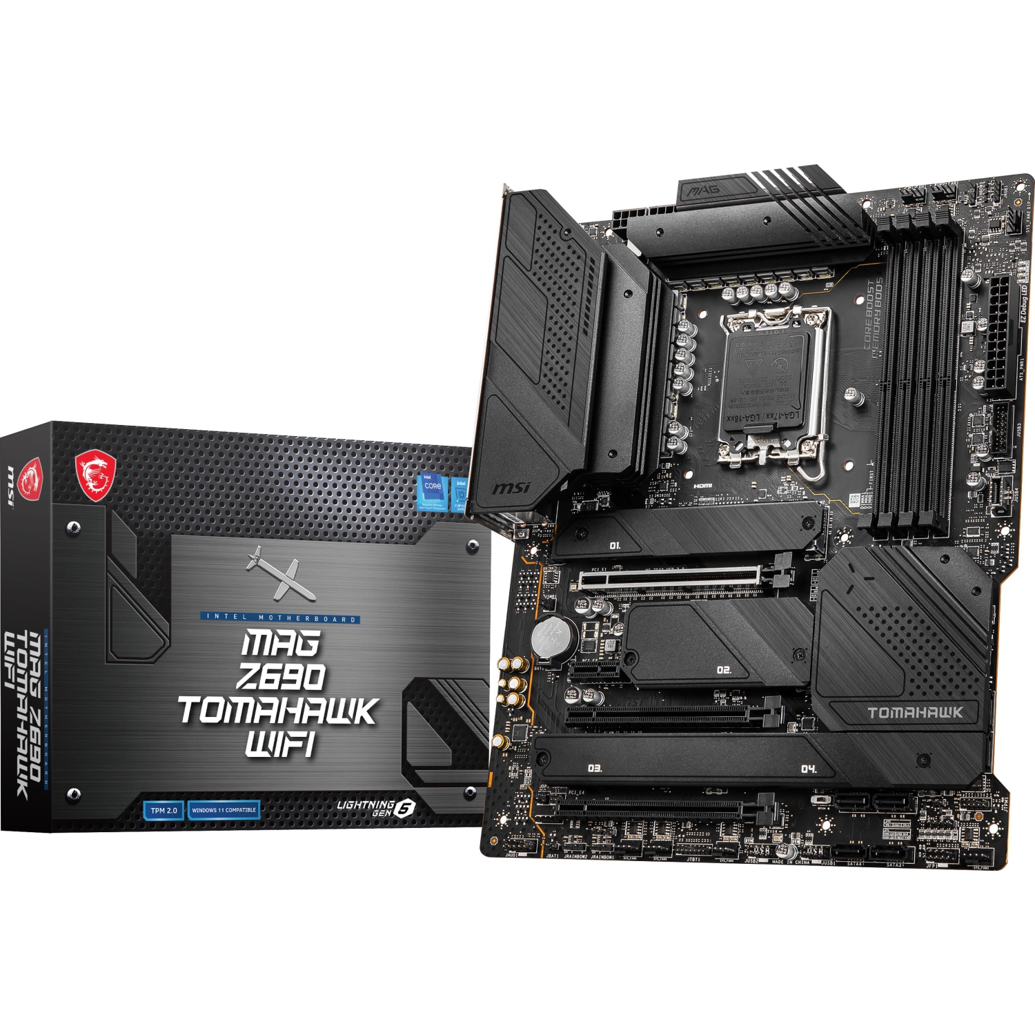 MSI MAG Z690 Tomahawk WiFi DDR4 Gaming Motherboard