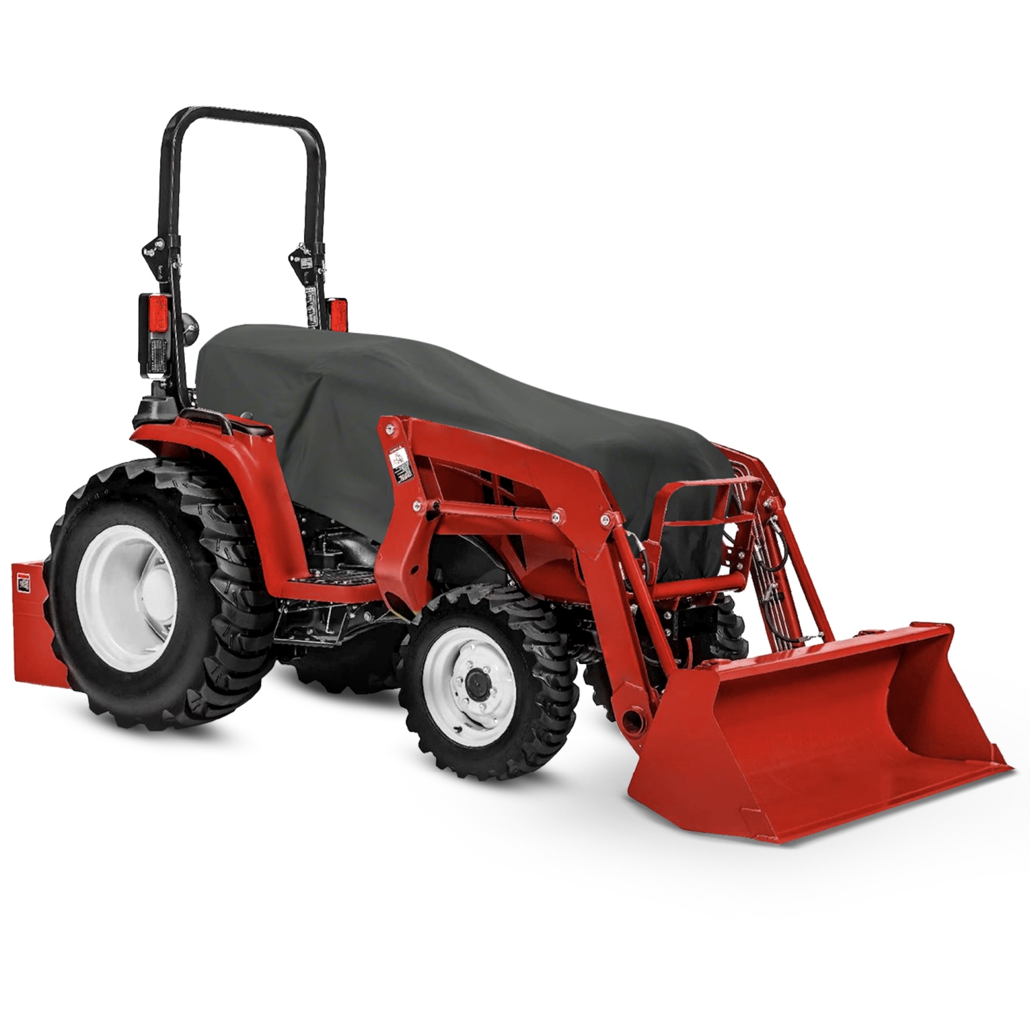 Compact Utility Tractor Cover, Lawn Tractor Cover Waterproof Heavy Duty, UV Resistant Riding Mower Cover, Farm Tractor Accessories, Cowling Cover,