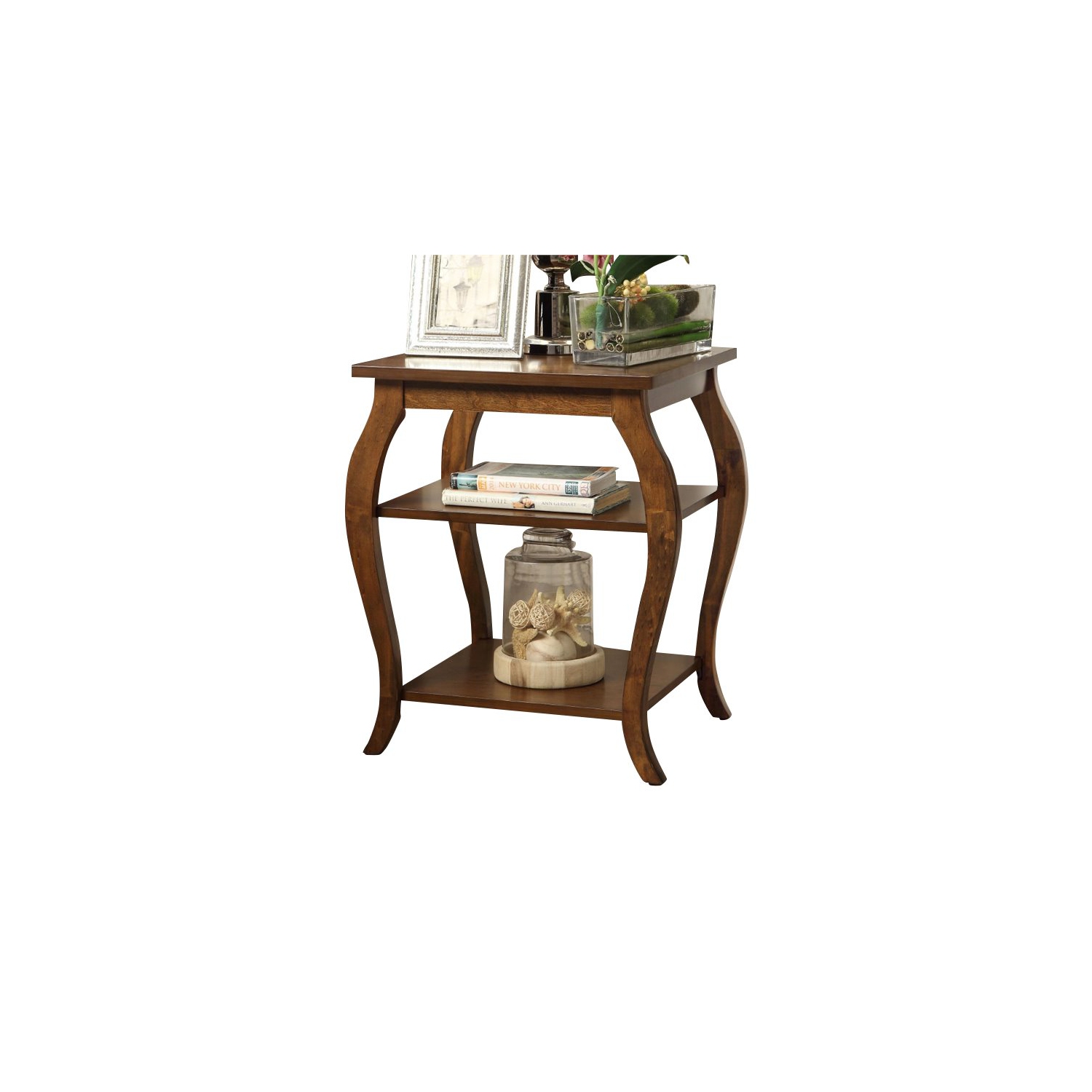 Bowery Hill End Table in Walnut