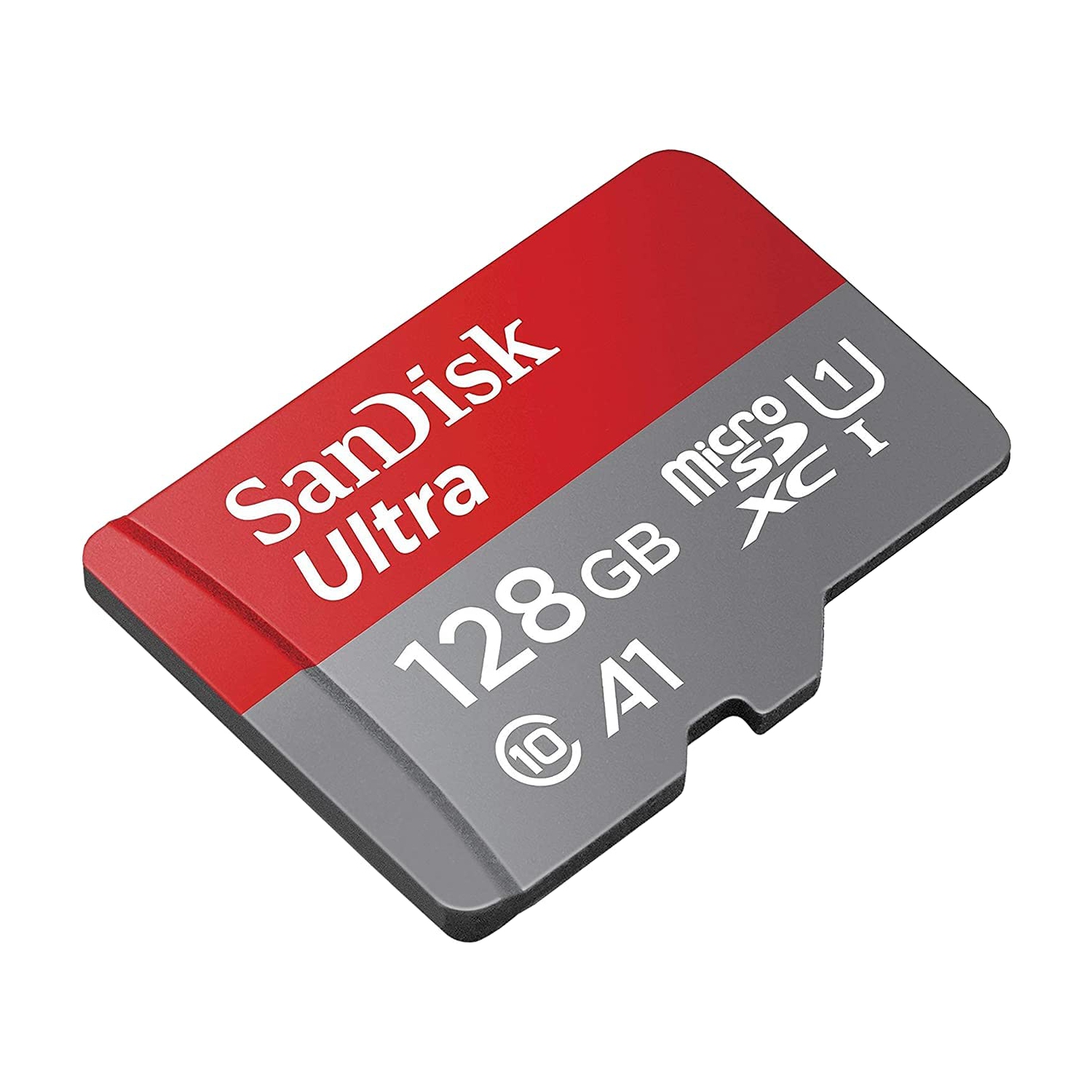 SanDisk Ultra Carte mémoire microSDXC UHS-I pour Android A1 CL10 Full HD 128 Go