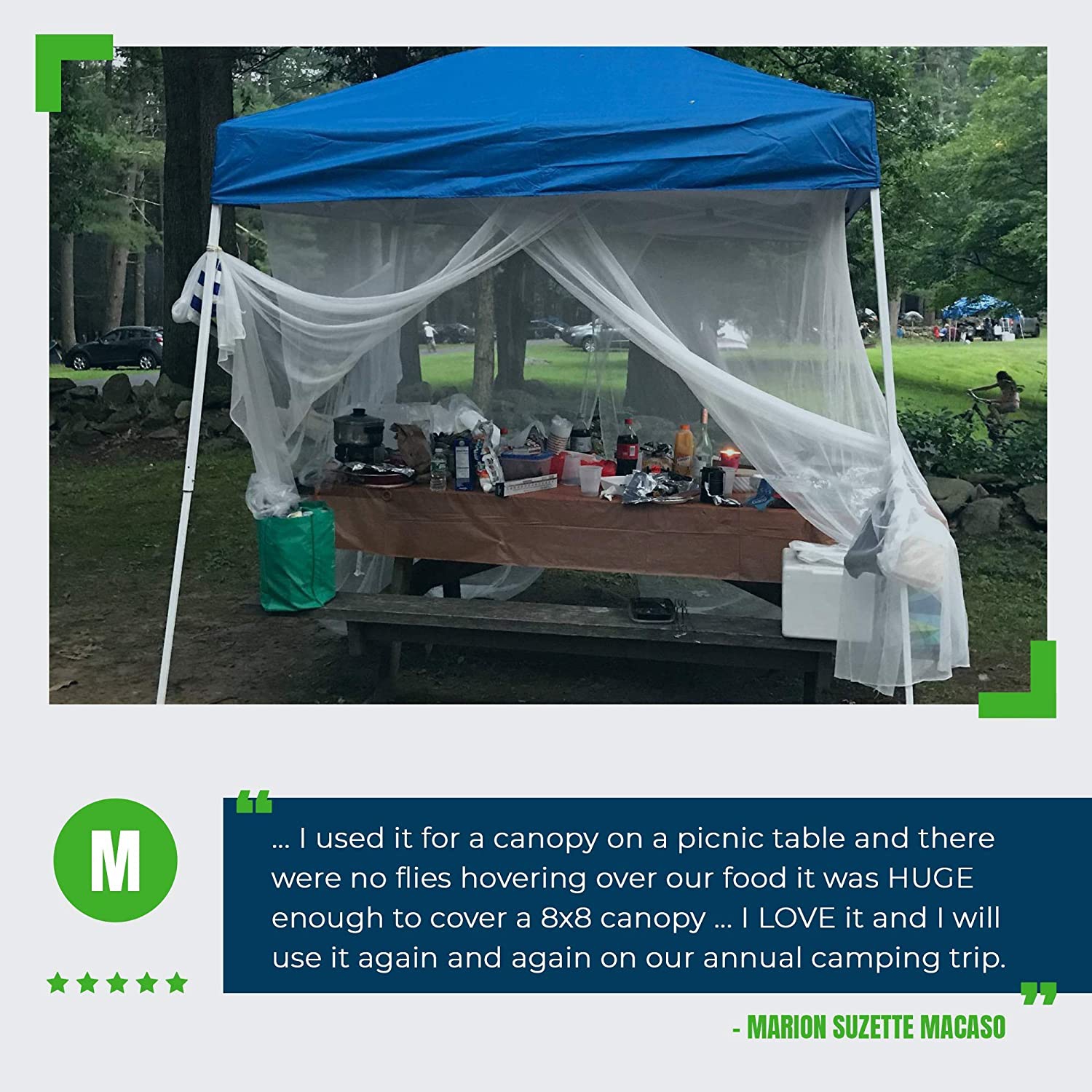 MEKKAPRO Large Mosquito Bug Screen Netting, 10ft x 10ft, Garden Netting for Vegetables, Flowers, Fruits, Plants Barrier Insect Bird