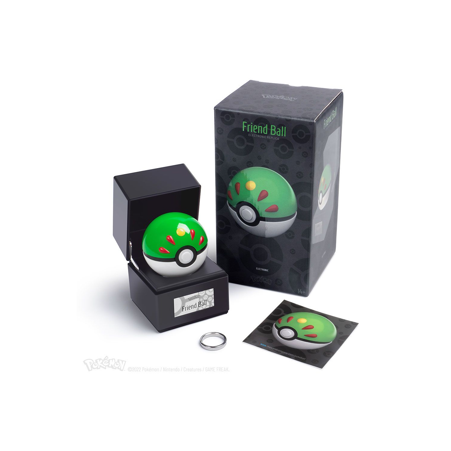 The Wand Company Ltd. Friend Ball Pokémon Ball Electronic Die-Cast Replica