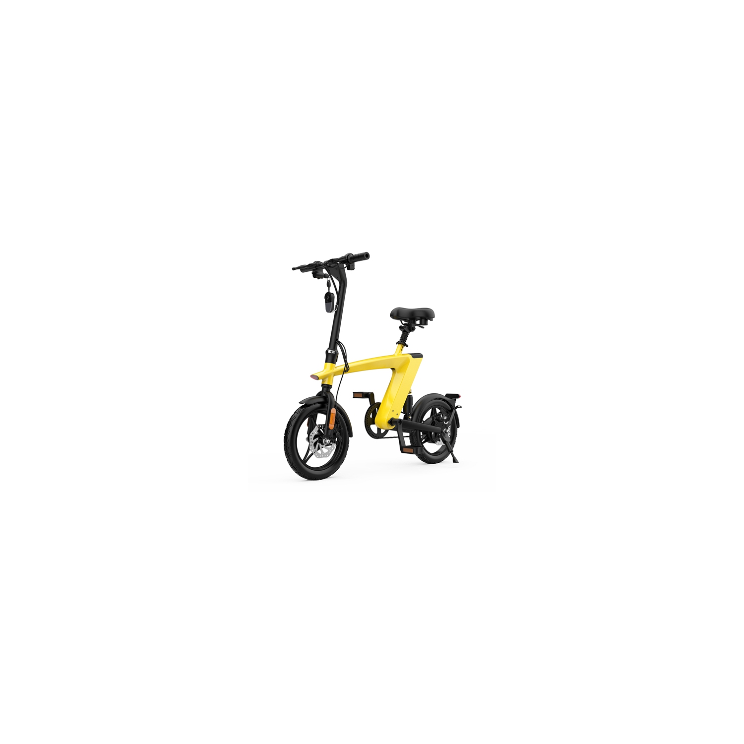 HX H1 Fly Fish – vélo électrique pliable de 14 po, léger, écran ACL, double suspension, 36 V, 10 Ah, grande batterie, vitesse de 25 km/H, portée de