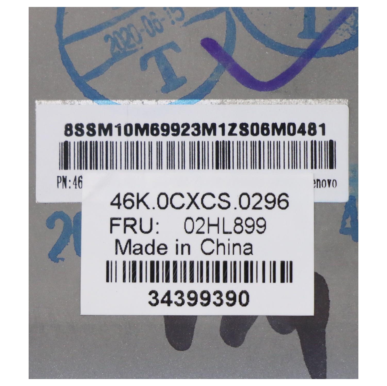 02HL899 NEW LENOVO X1 YOGA 3rd Generation Keyboard SILVER US 02HL898