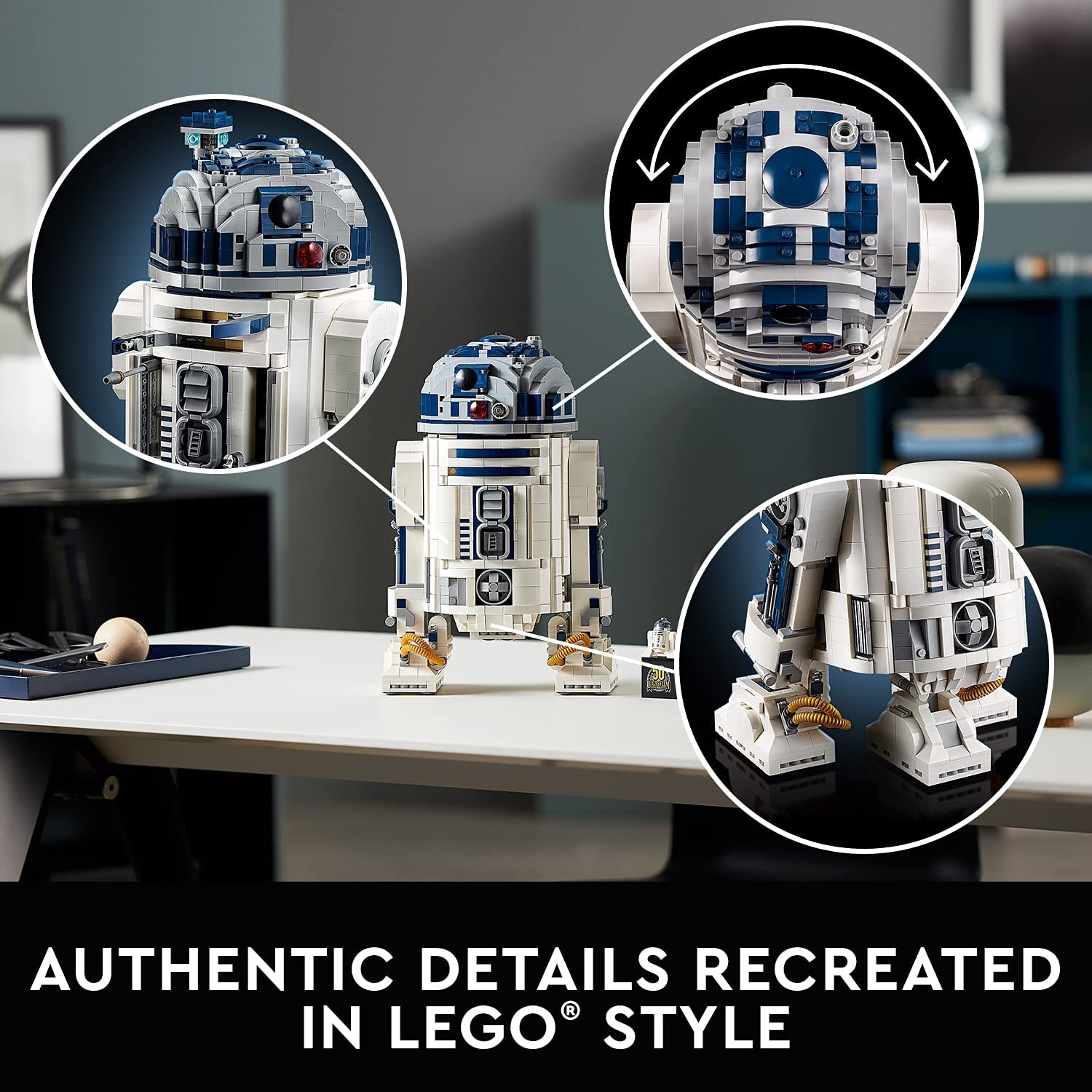 LEGO Star Wars: R2-D2 - 2314 Piece Building Set [LEGO, #75308]