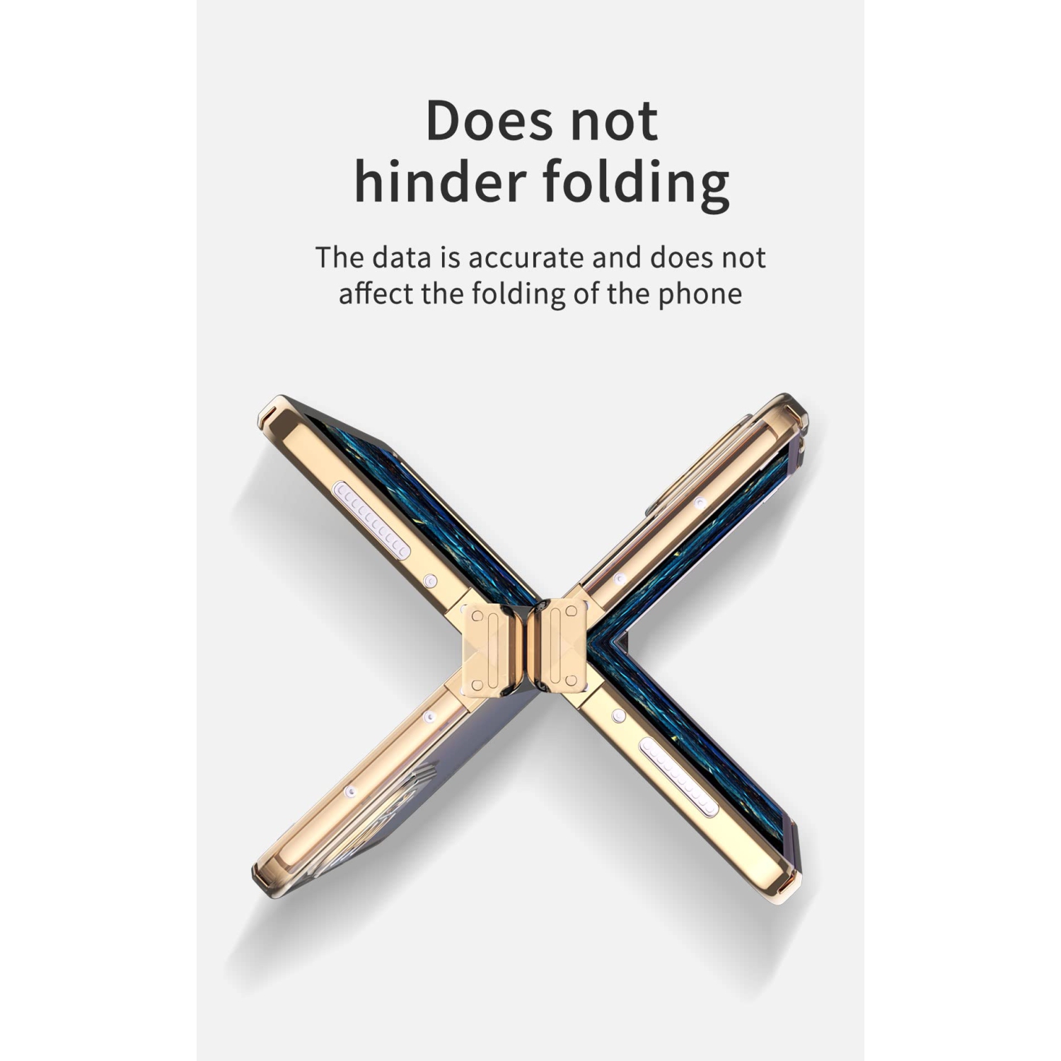 SHIEID – Étui Z Fold 3 de Samsung avec protection des charnières, étui à charnière Fold 3, haute définition translucide pour Galaxy Z