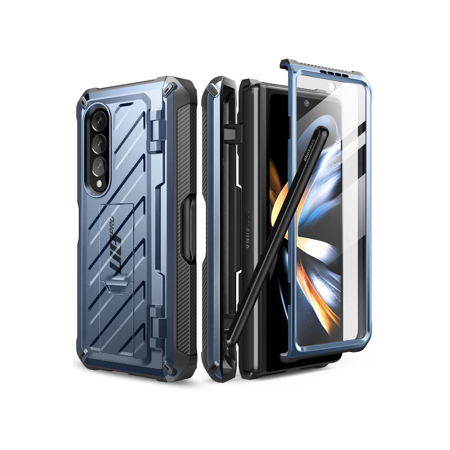 SUPCASE Unicorn Beetle Pro Case for Samsung Galaxy Z Fold 4 5G (2022), Full-Body Dual Layer Rugged Case with Built-in Screen