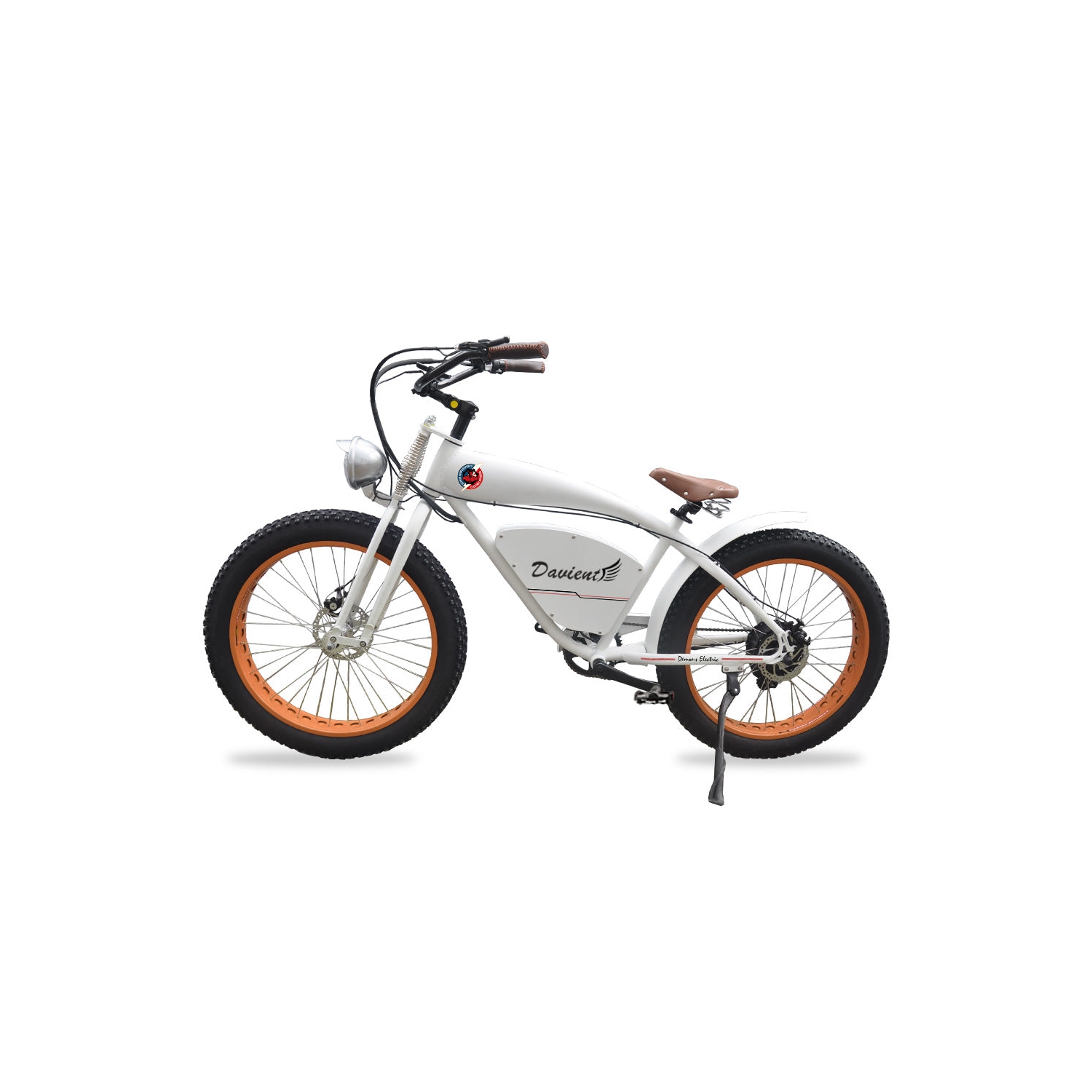 Davient White w Red Rims