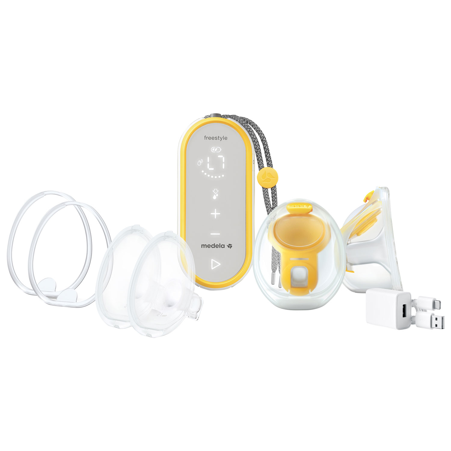 1002 TWINNY double hands free electronic breast pump - Breast pumps