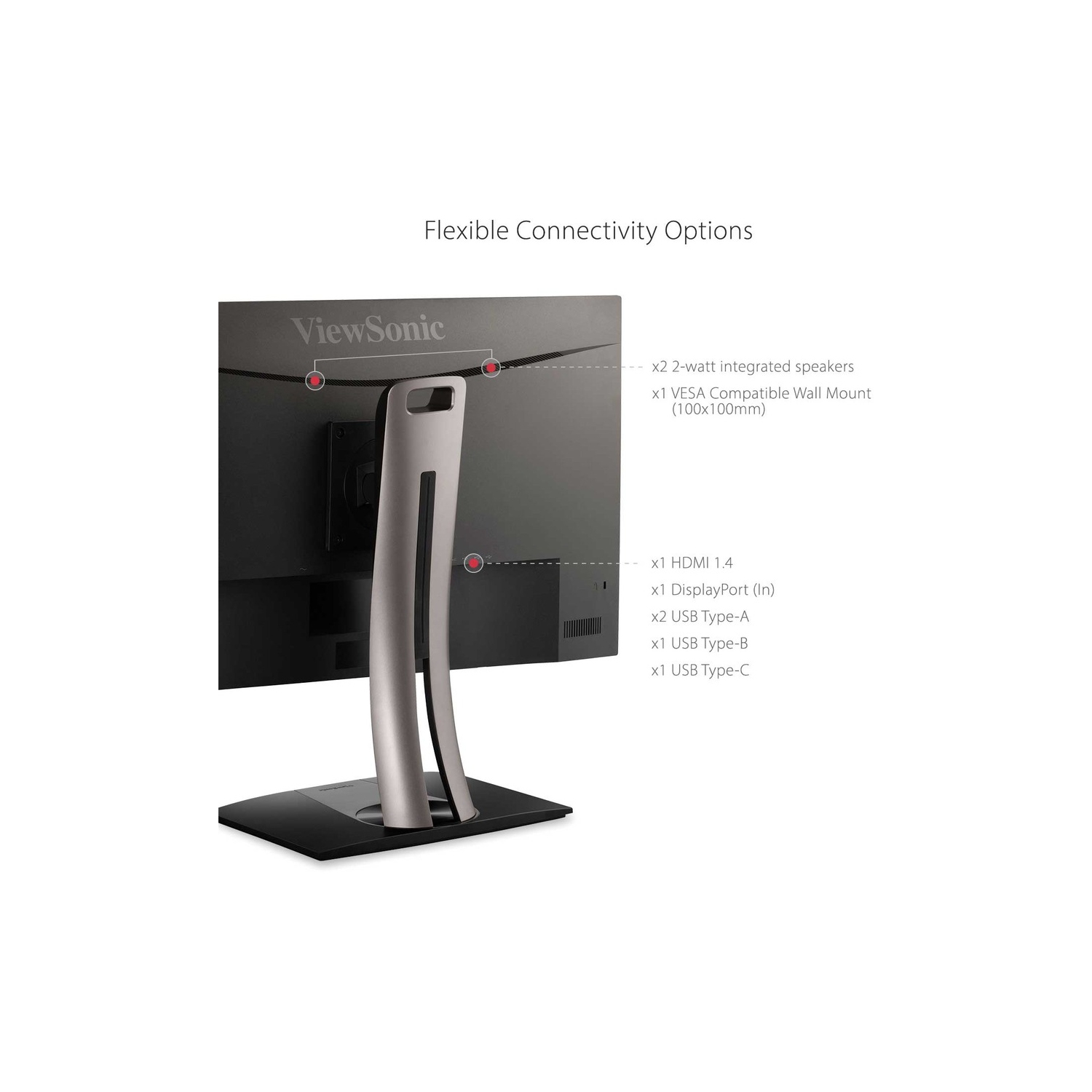 ViewSonic VP2756-2K Widescreen LCD Monitor