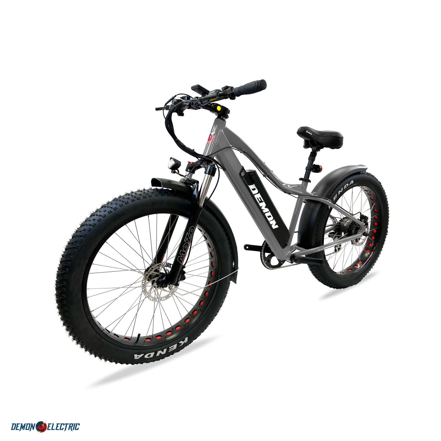 Demon Electric Thunderbolt SL 500W 26-in Fat-Tire Electric Bike, 50-60km Battery Range, Front Suspension, TEKTRO Hydraulic Brakes, SHIMANO 7 Speed