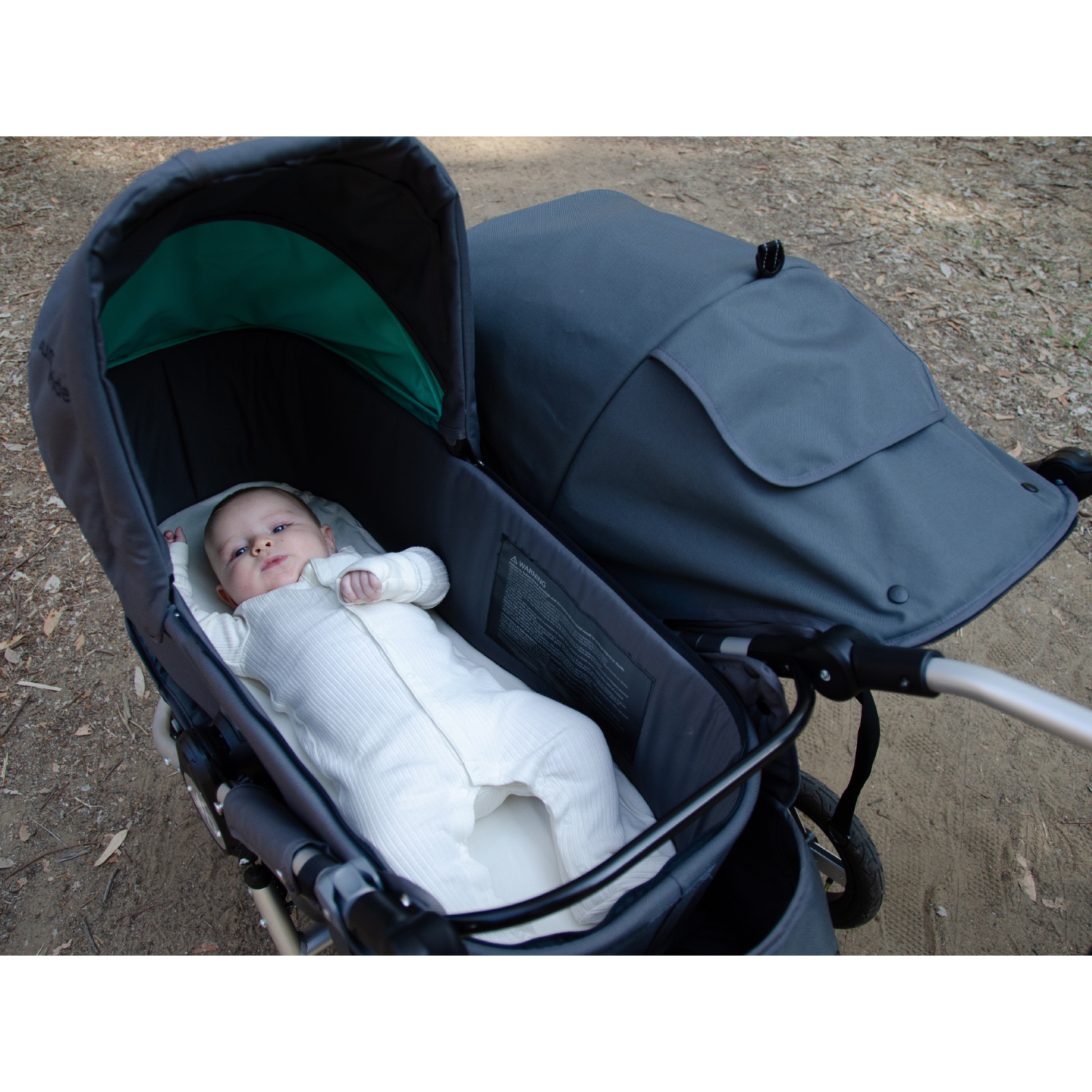 Bumbleride Organic Cotton Twin Bassinet Mattress Cover