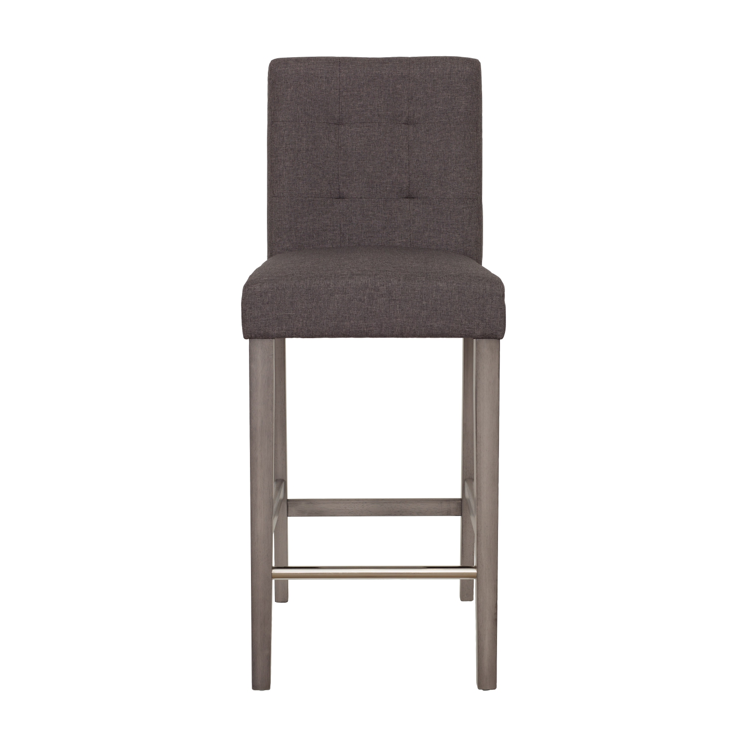 CorLiving DAD-443-B Leila Fabric Bar Height Barstool