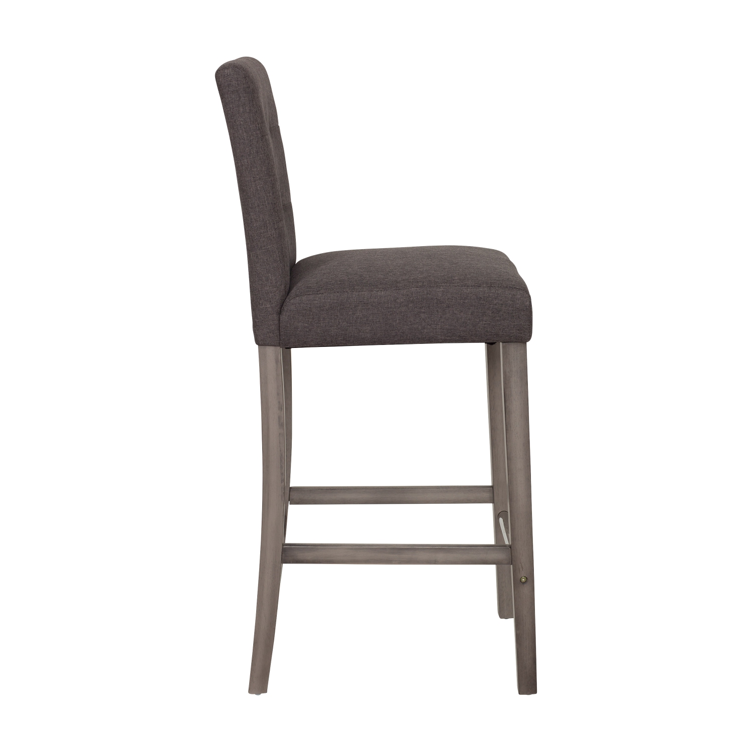 CorLiving DAD-443-B Leila Fabric Bar Height Barstool