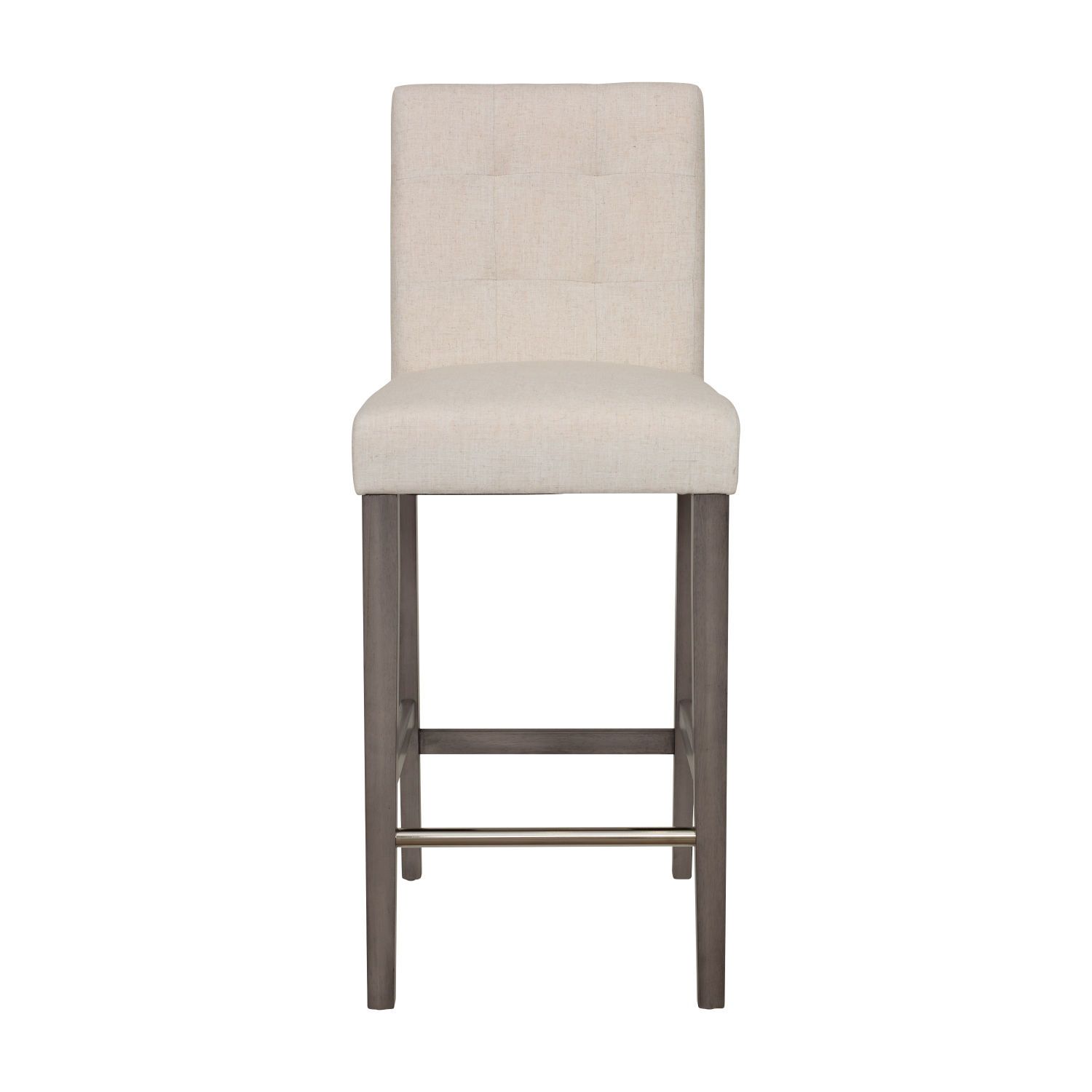 CorLiving DAD-453-B Leila Fabric Bar Height Barstool
