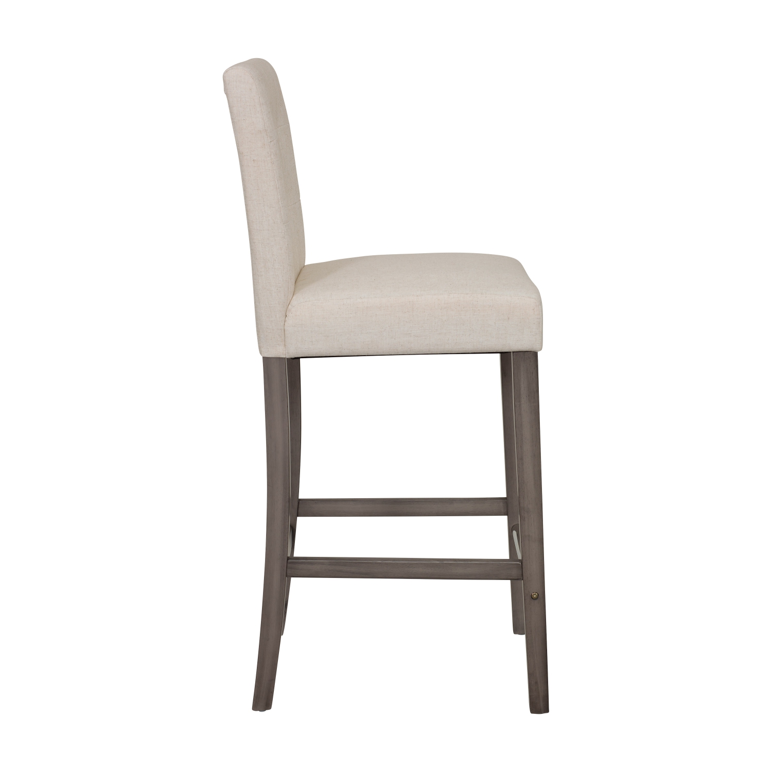 CorLiving DAD-453-B Leila Fabric Bar Height Barstool