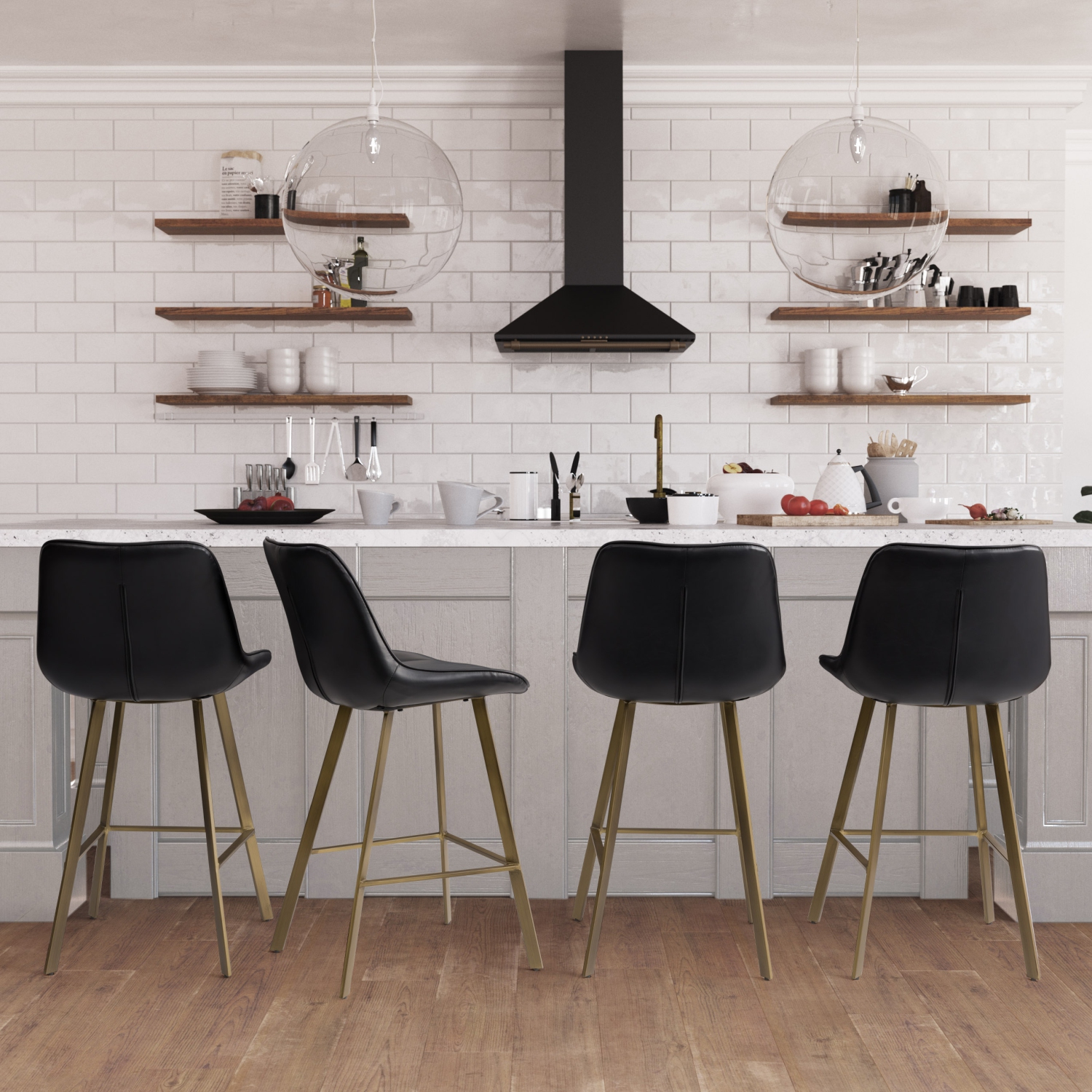 Tabouret de bar moderne Christoff