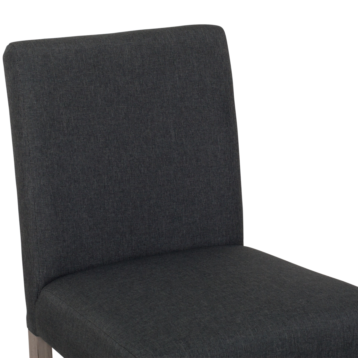 Tabouret de bar à hauteur de comptoir en tissu Laura