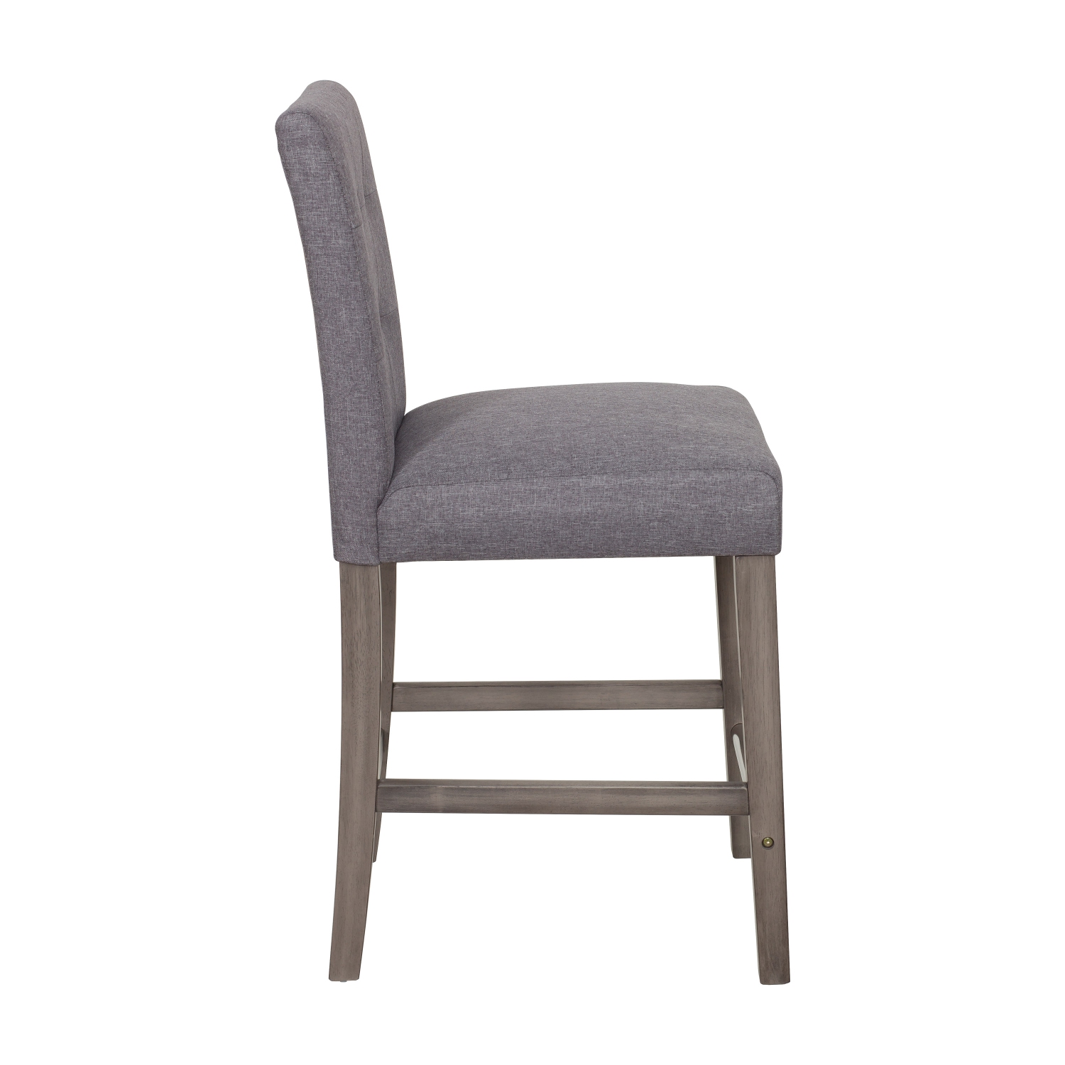 CorLiving DAD-434-B Leila Fabric Counter Height Barstool
