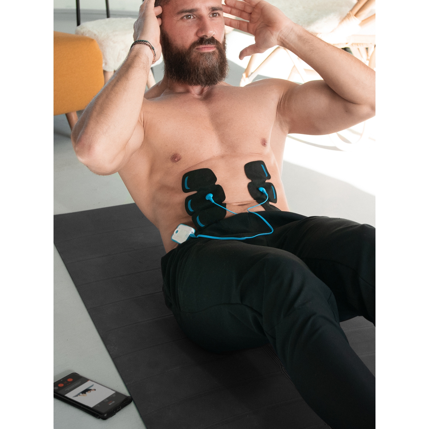 Bluetens POWER PACK - Abdominal Muscles Strengthening - Recovery - 2 Times More Performing