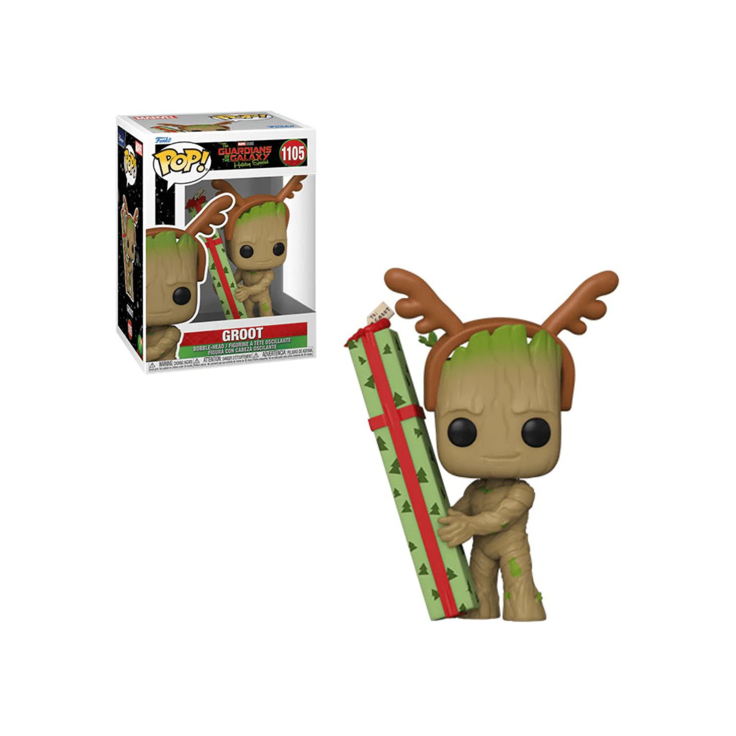 Funko Pop! Groot Guardians of the Galaxy, Holiday Special #1105