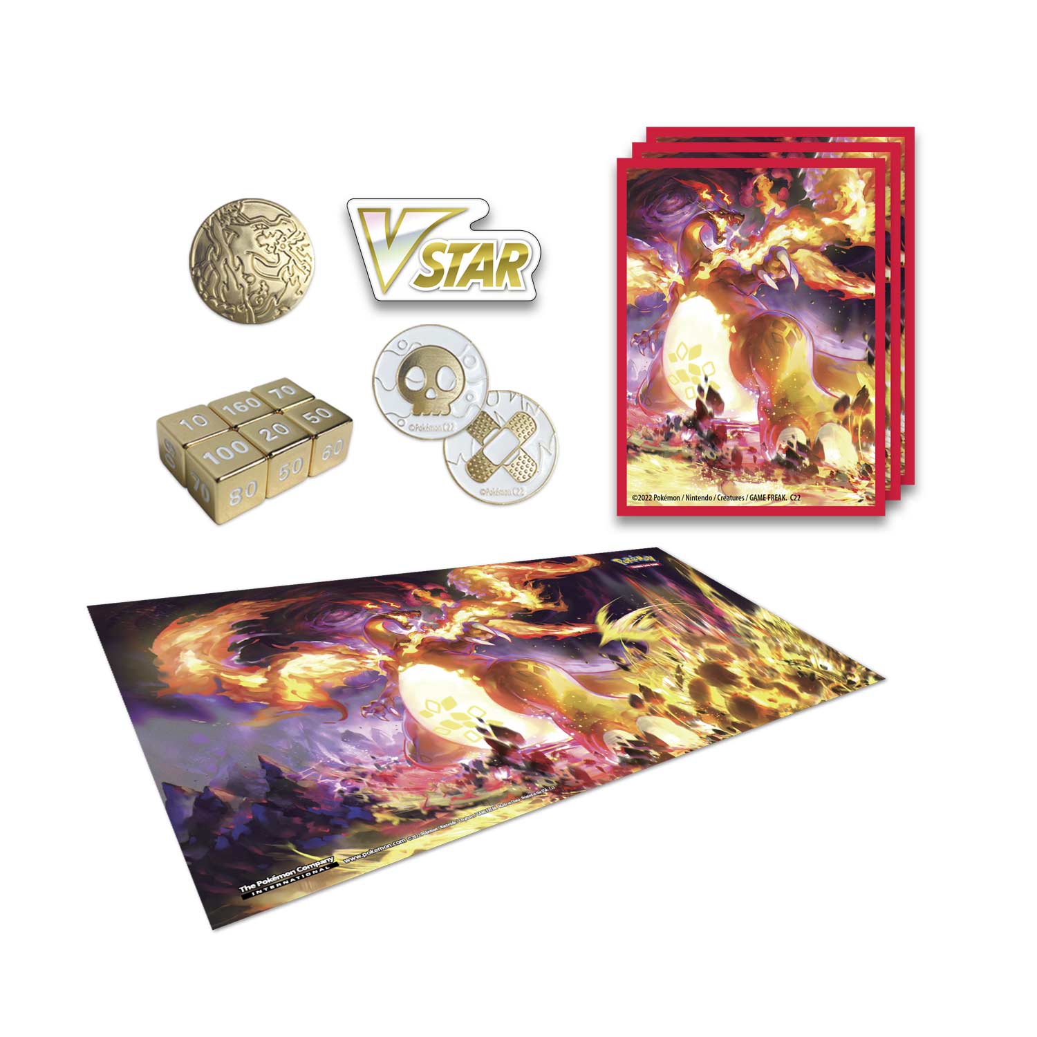 Jeu de cartes Pokémon USA : Sword & Shield Ultra Premium Charizard Collection One par client