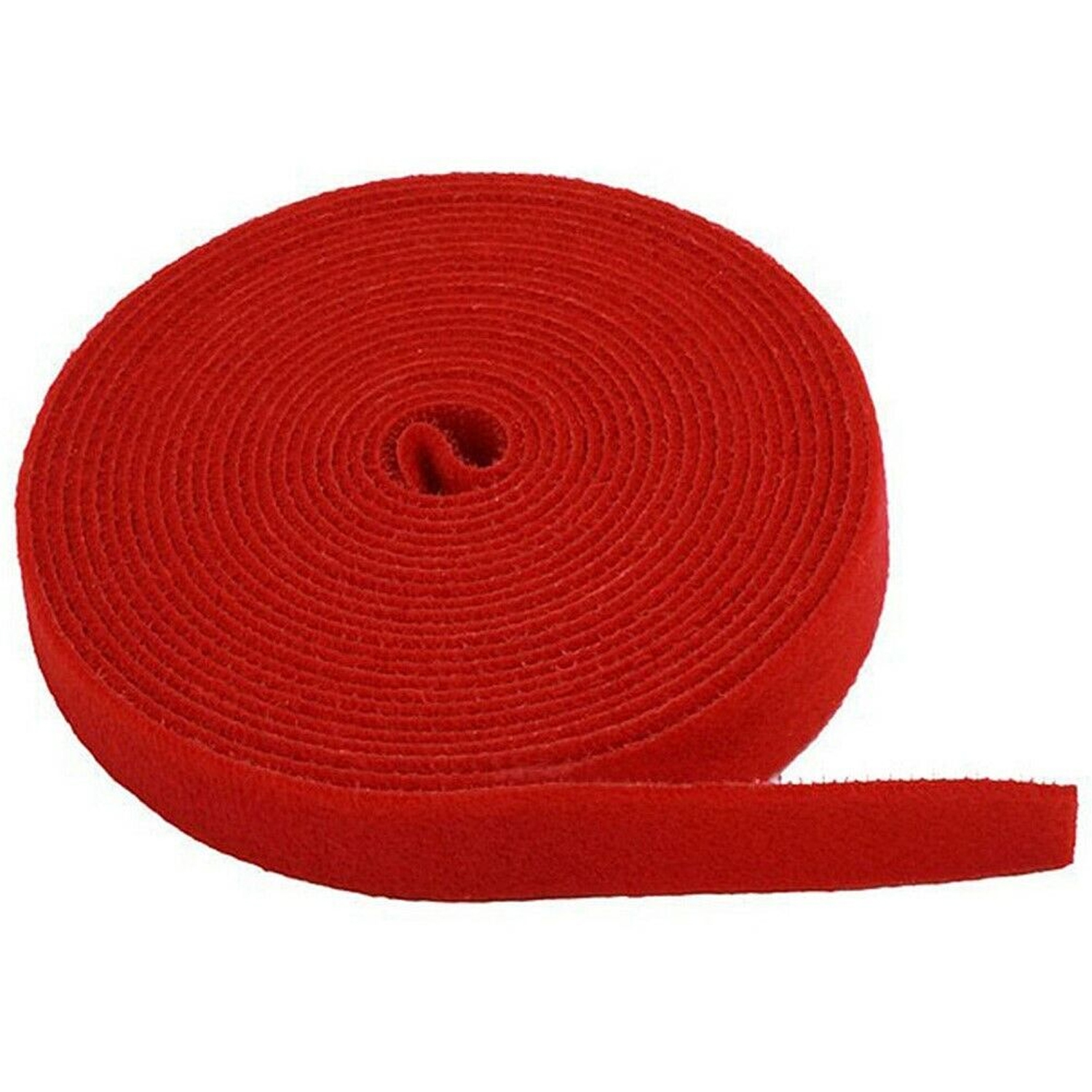 5 PCS Auto-Adhésif Câble Sangles Attaches Crochet Boucle Nylon Fixation Bande Rouleau PC TV