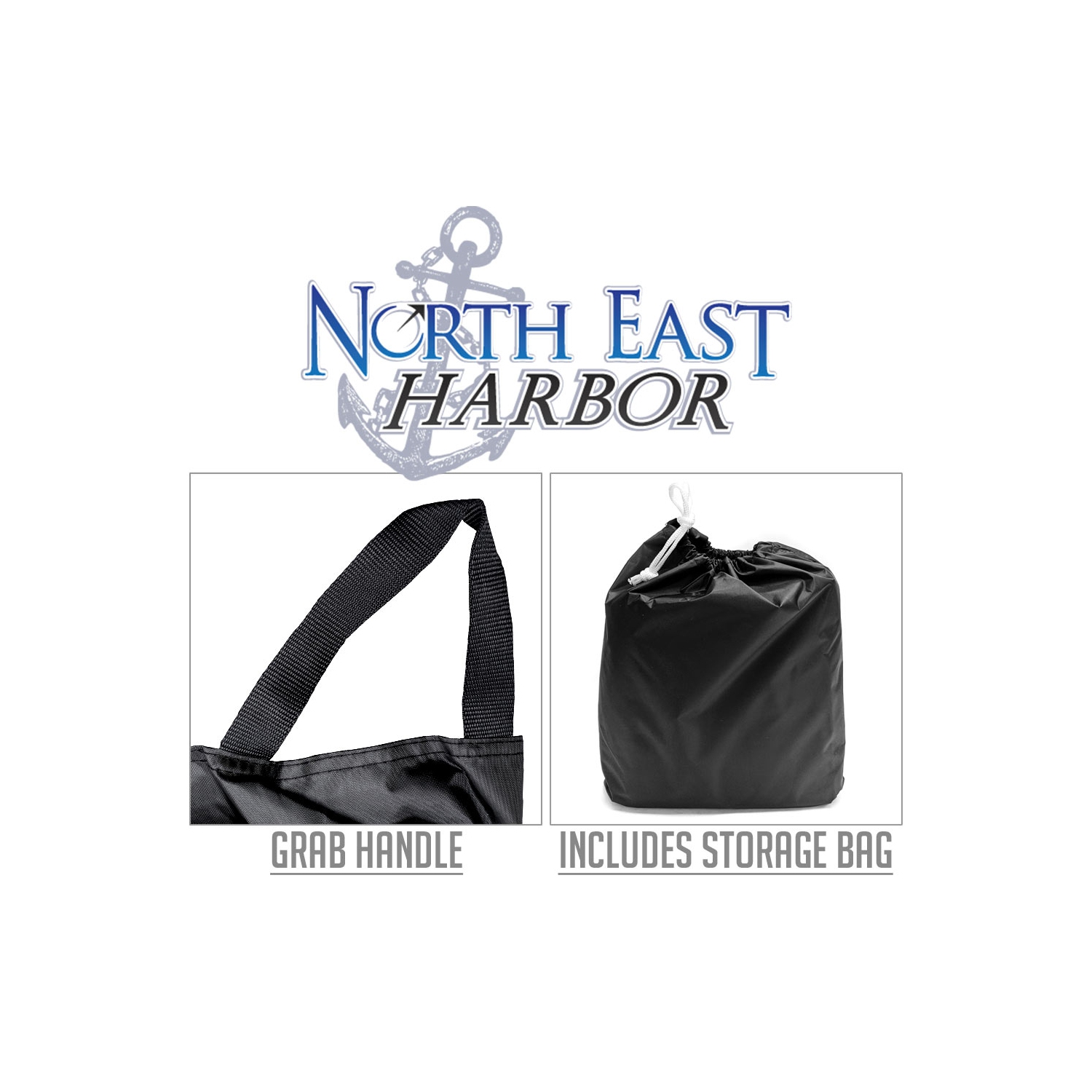 Outdoor Smoker Grill Cover - 23"L x 17"W x 39"H - Electric, Propane, Pellet, or Charcoal BBQ Smoker Cover - Sunray Protected, and Weather Resistant