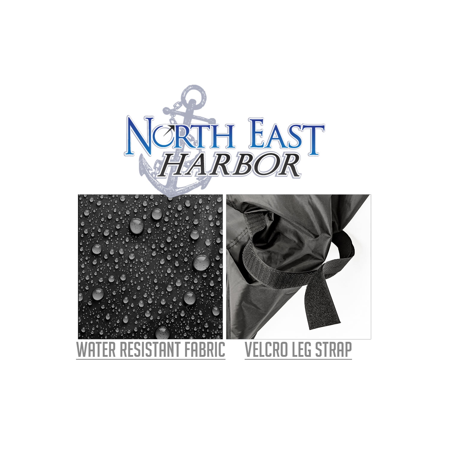 Housse de barbecue pour fumoir rond d’extérieur : électrique, propane, à granules ou pour fumoir au charbon de bois. Noir, 19 diam. X 39 haut.