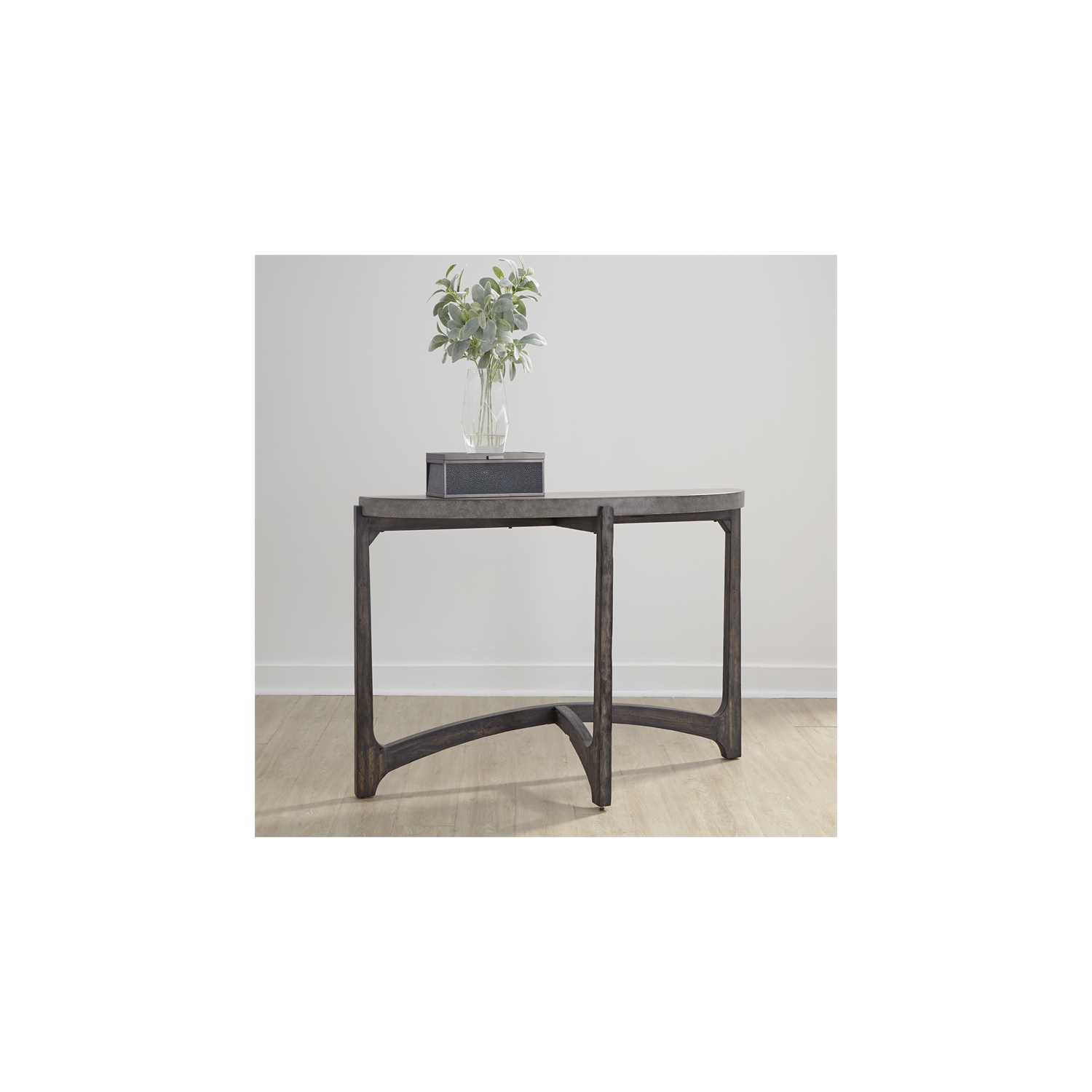 Cascade Dark Brown Sofa Table