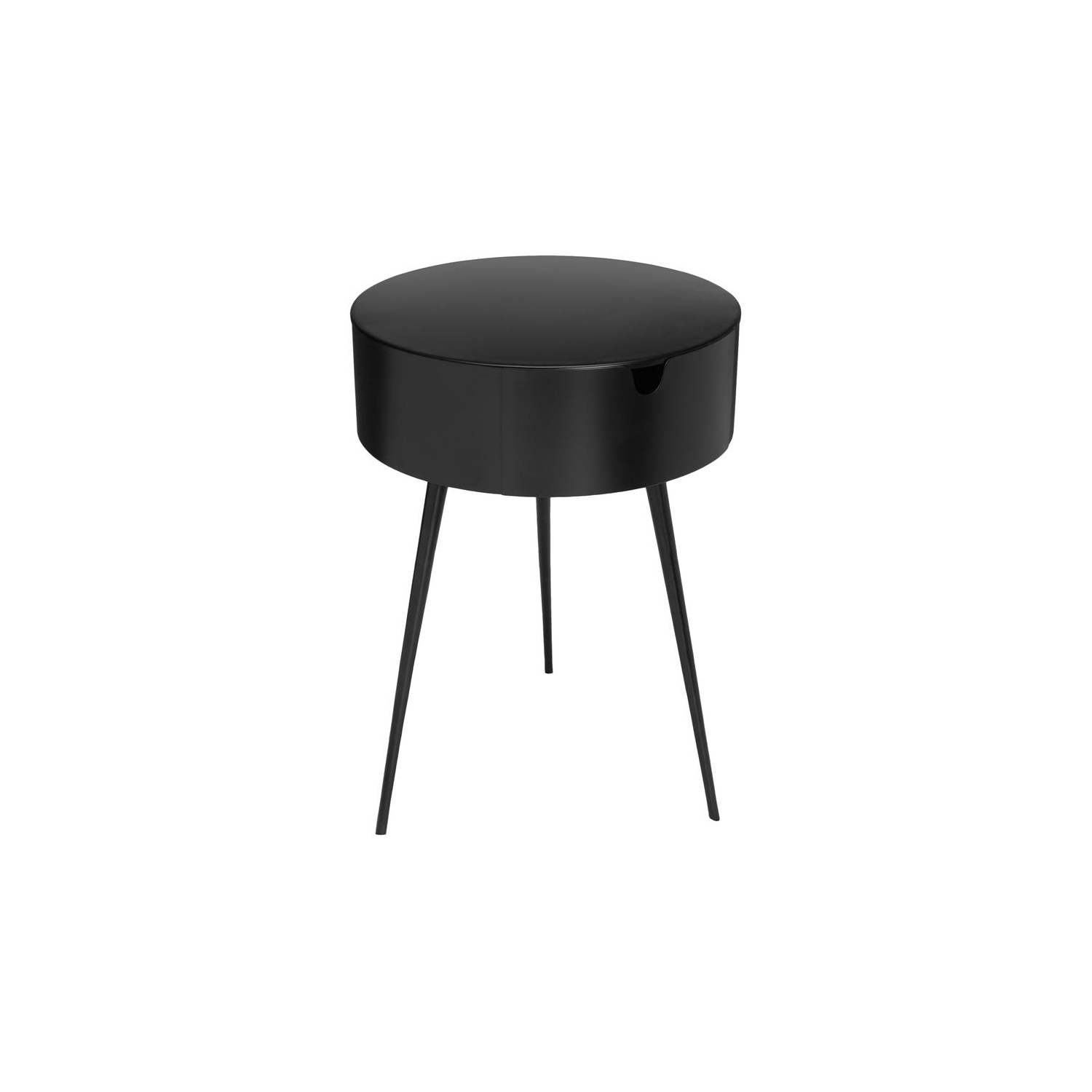 Meridian Furniture Bali Black Metal Nightstand