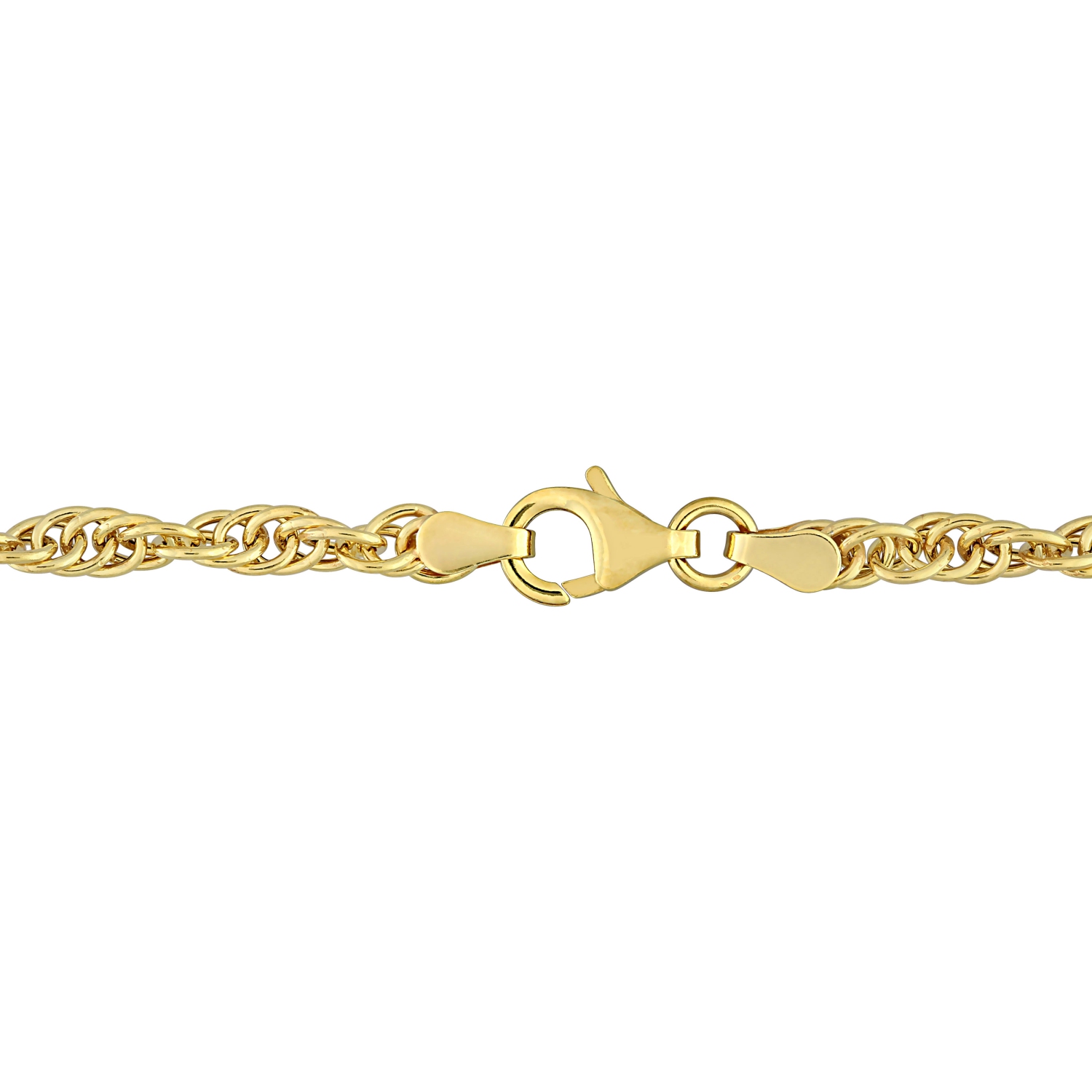 Bracelet Chaîne Singapour Argent Jaune