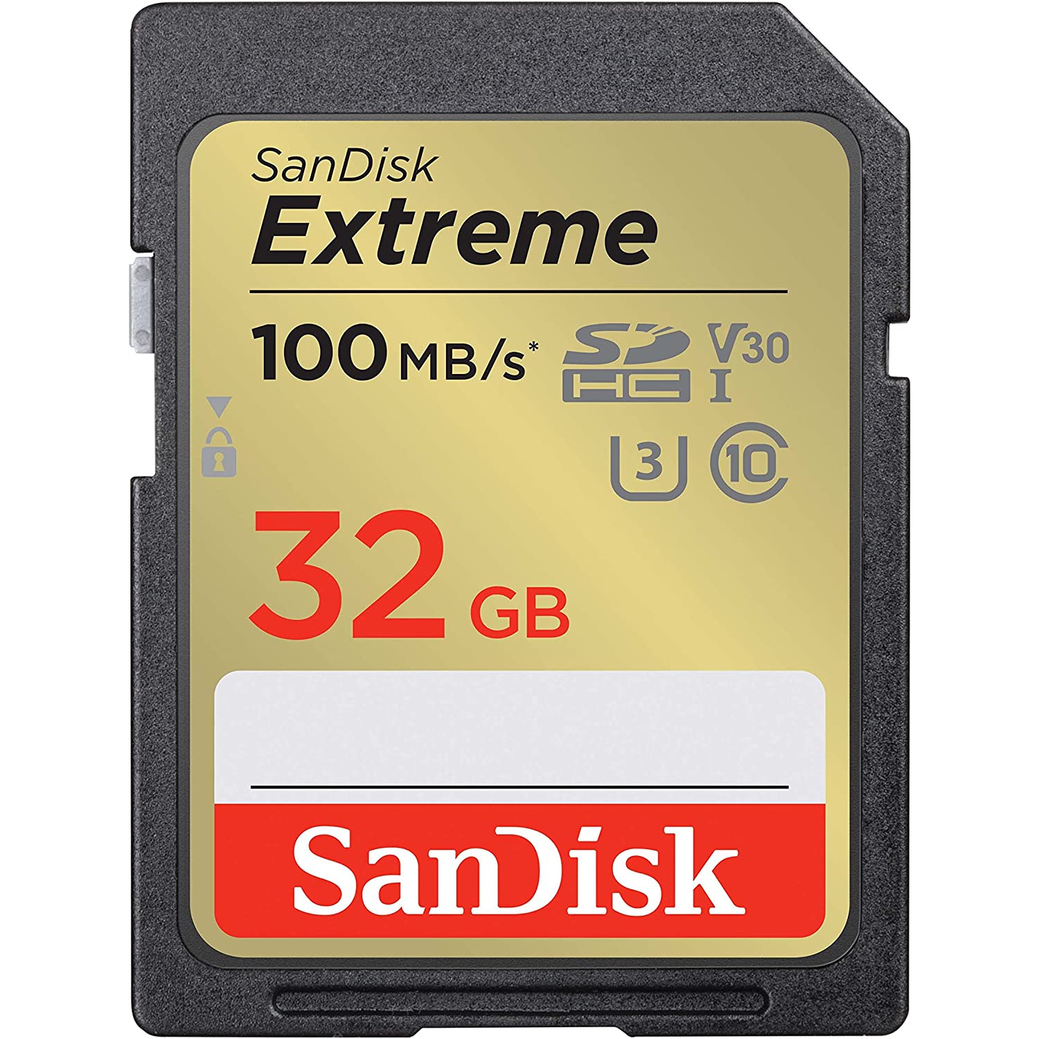 SanDisk 32GB Extreme SDHC Memory Card - (SDSDXVT-032G-GNCIN