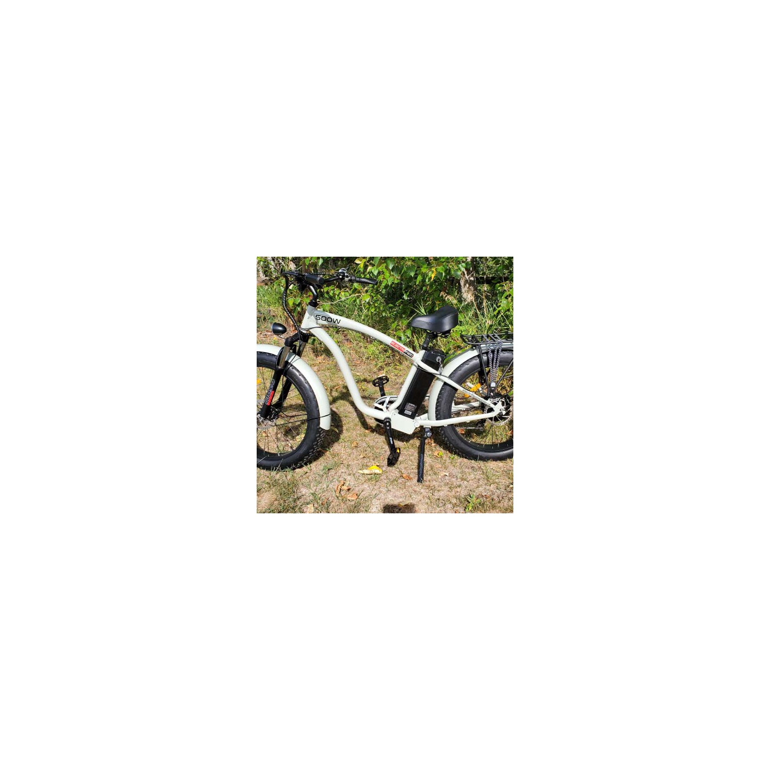 EM-Crusier eBike – Cruise in Comfort! This Fat Tire Electric Bike is Great for Cruising the Streets, Beach or Trails Includes Industry Leading