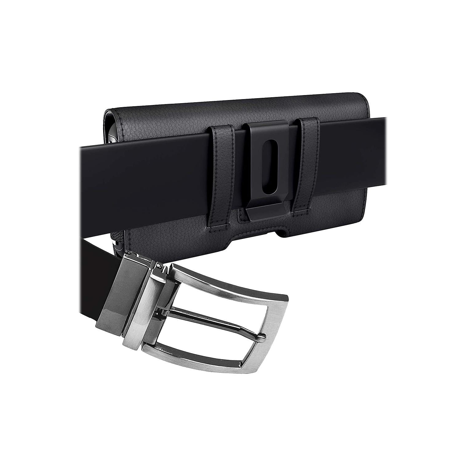 SaharaCase - Holster Case for Apple iPhone 14/14 Pro & 13/13 Pro & iPhone 12/12 Pro - Black