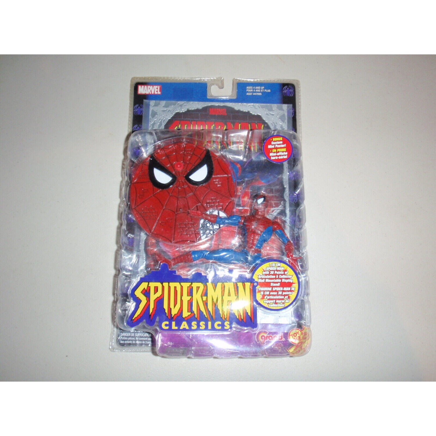 ToyBiz Marvel Spider-Man Classics 6" Action Figure Spiderman