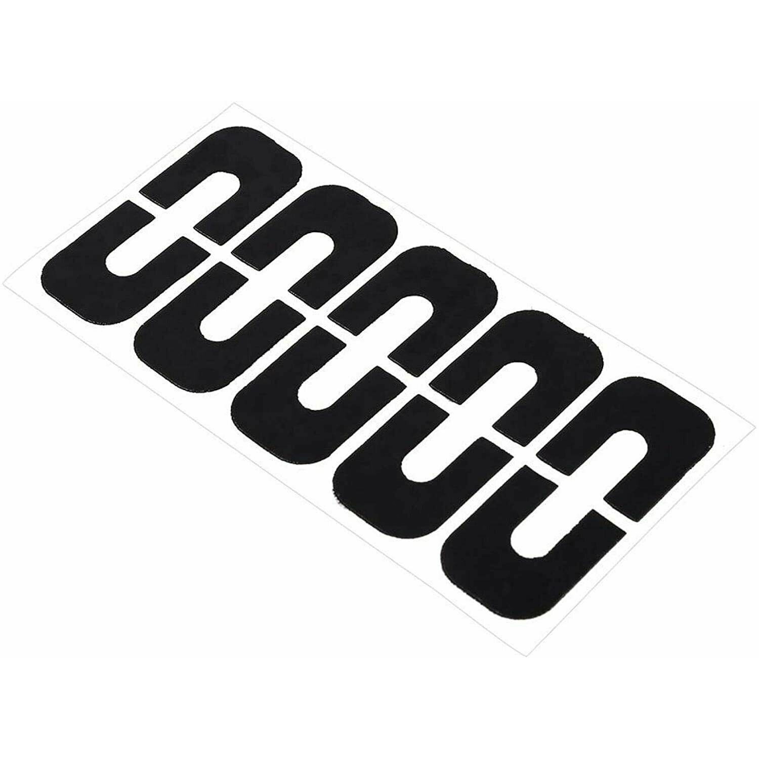 ISTAR 10pcs U-shape Nail Protector Stickers Portable Spill-resistant Peel Off Tape Painting Finger Nail Form Cover Guide Sticker