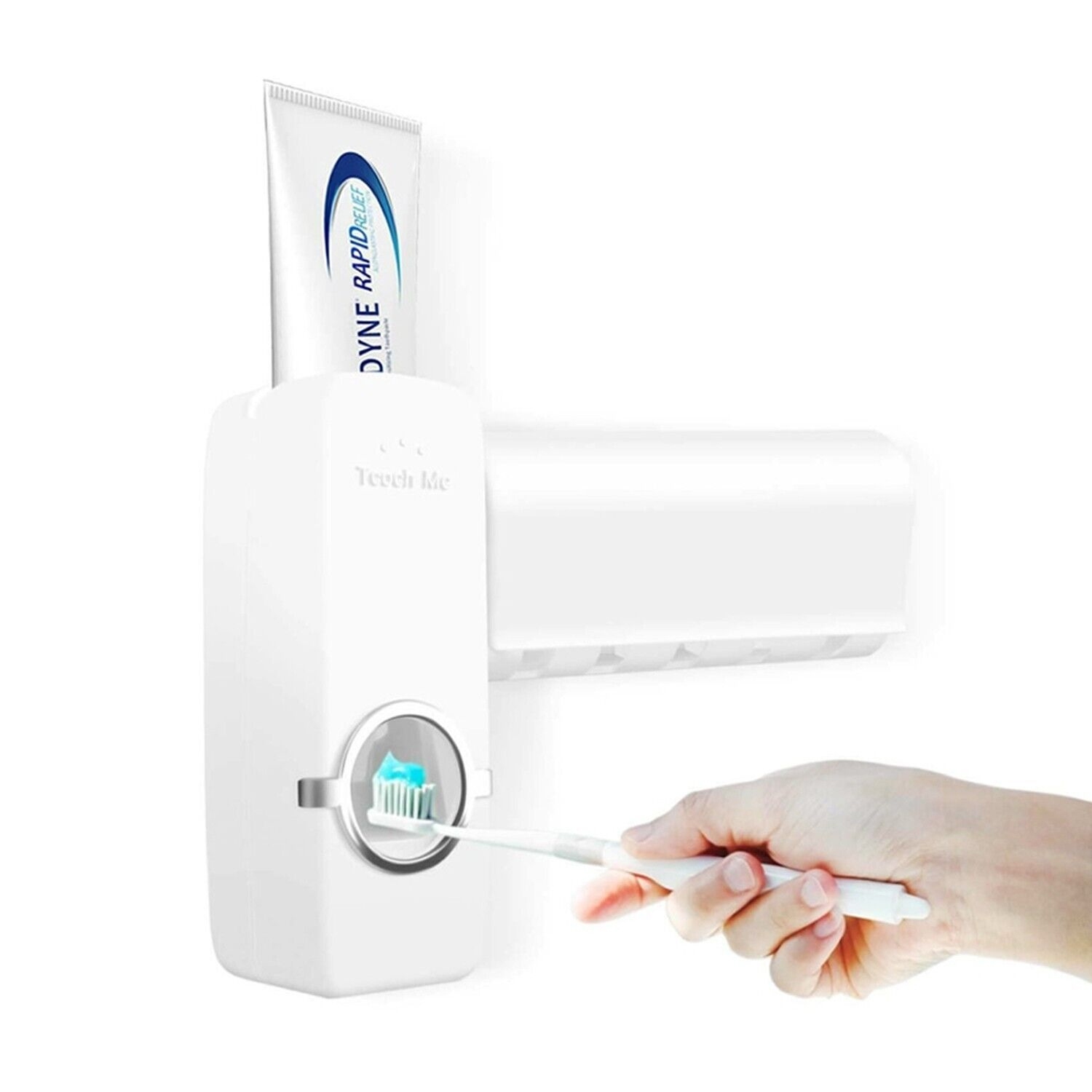 Touch Me - Automatic Toothpaste Dispenser Toothbrush Holder