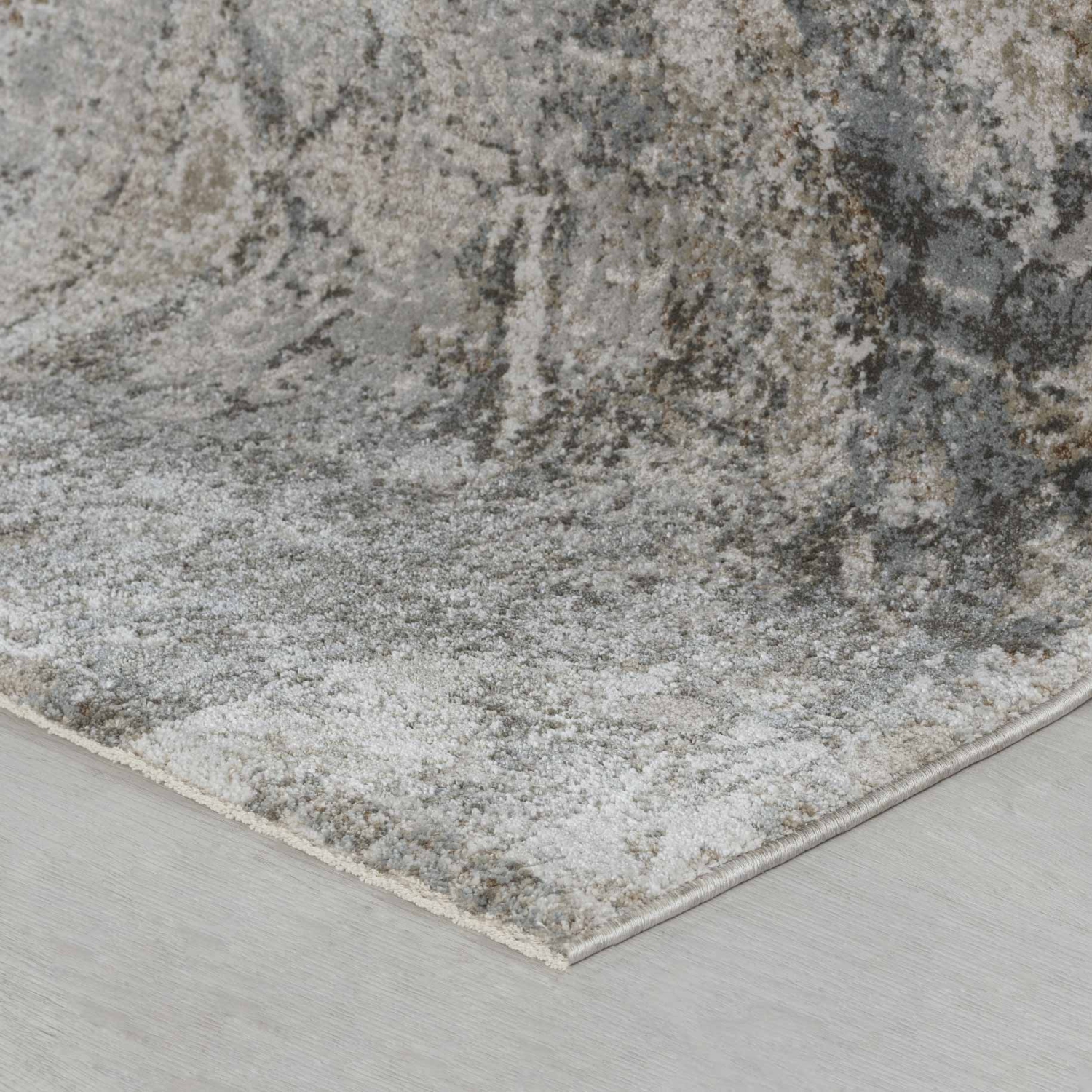 Rug Branch Verona Contemporary Abstract Distressed Beige/Brown Area Rug