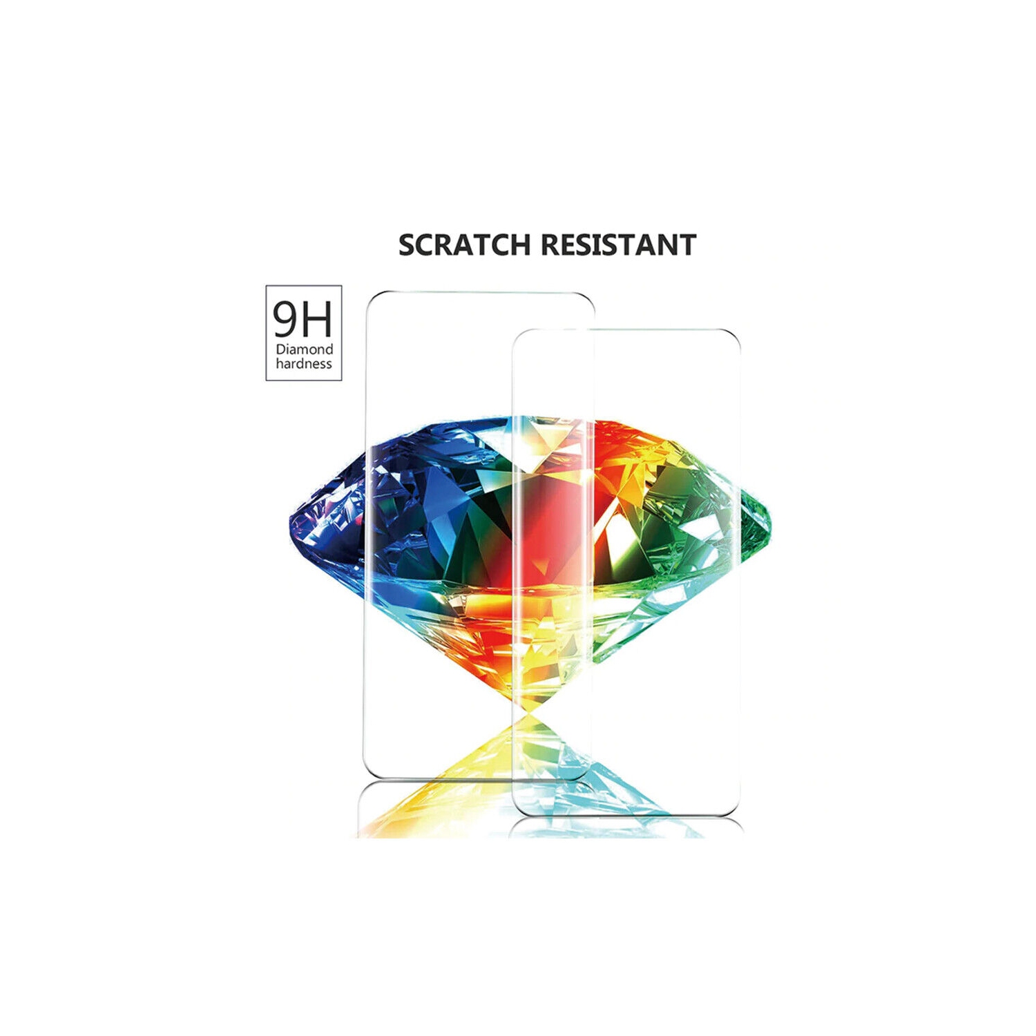 [2 PACK] Google Pixel 6 Screen Protector Tempered Glass Screen Protector Guard - Case Friendly