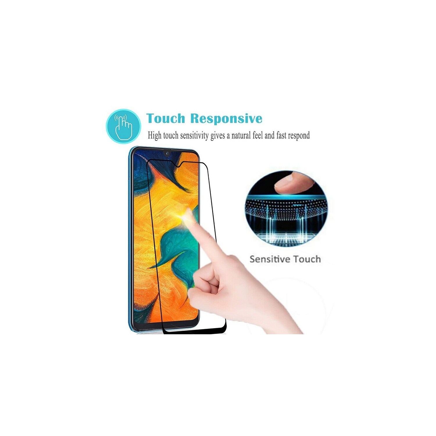 [PAQUET de 2] Protecteur d’écran en verre trempé pour Pixel 6 Pro de Google - convient aux étuis