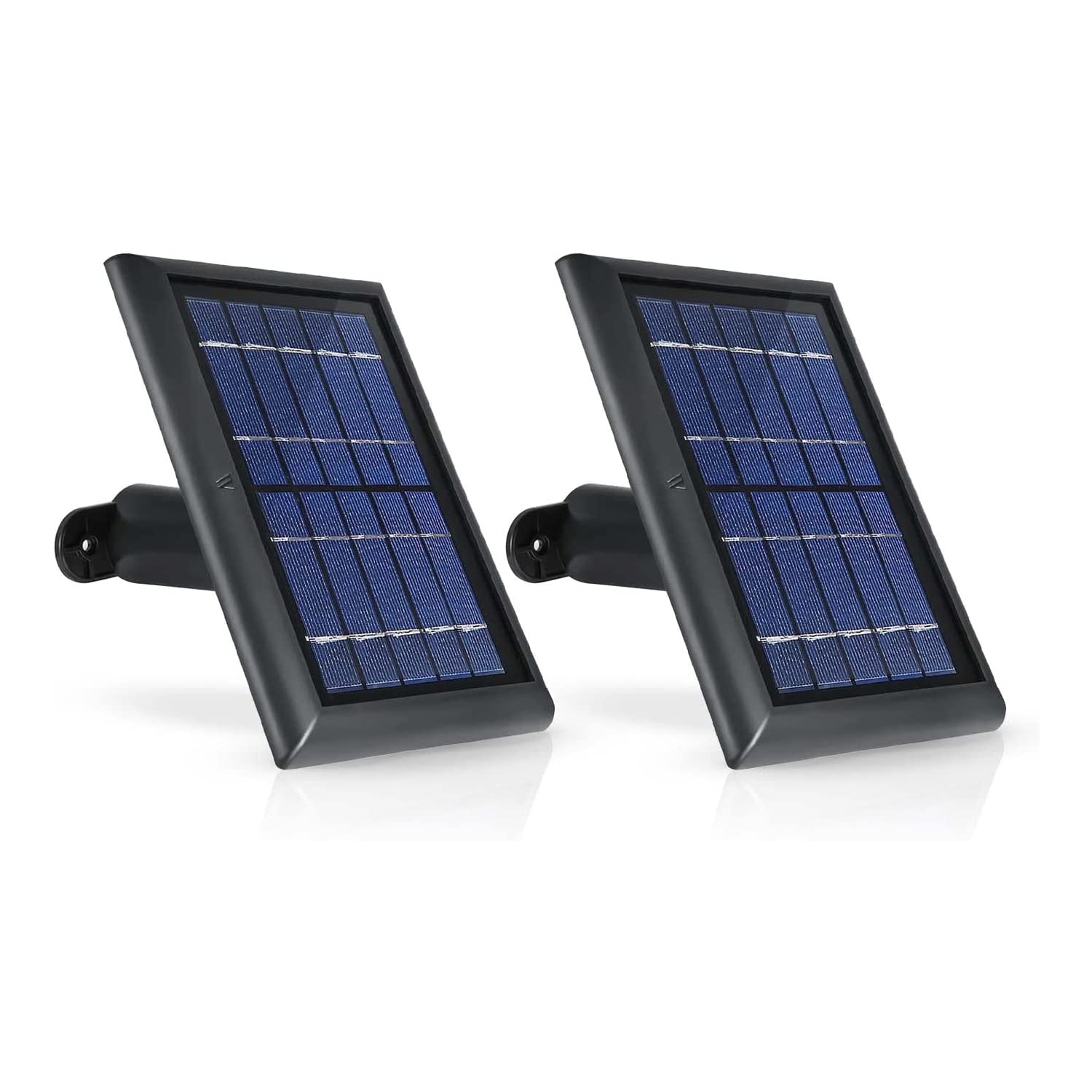 Wasserstein Solar Panel Compatible with Wyze Cam Outdoor - Power Your Surveillance Camera continuously with 2W 5V Charging (Wyze Cam Outdoor NOT