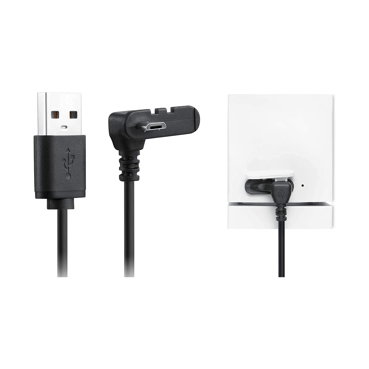 Wasserstein Solar Panel Compatible with Wyze Cam Outdoor - Power Your Surveillance Camera continuously with 2W 5V Charging (Wyze Cam Outdoor NOT