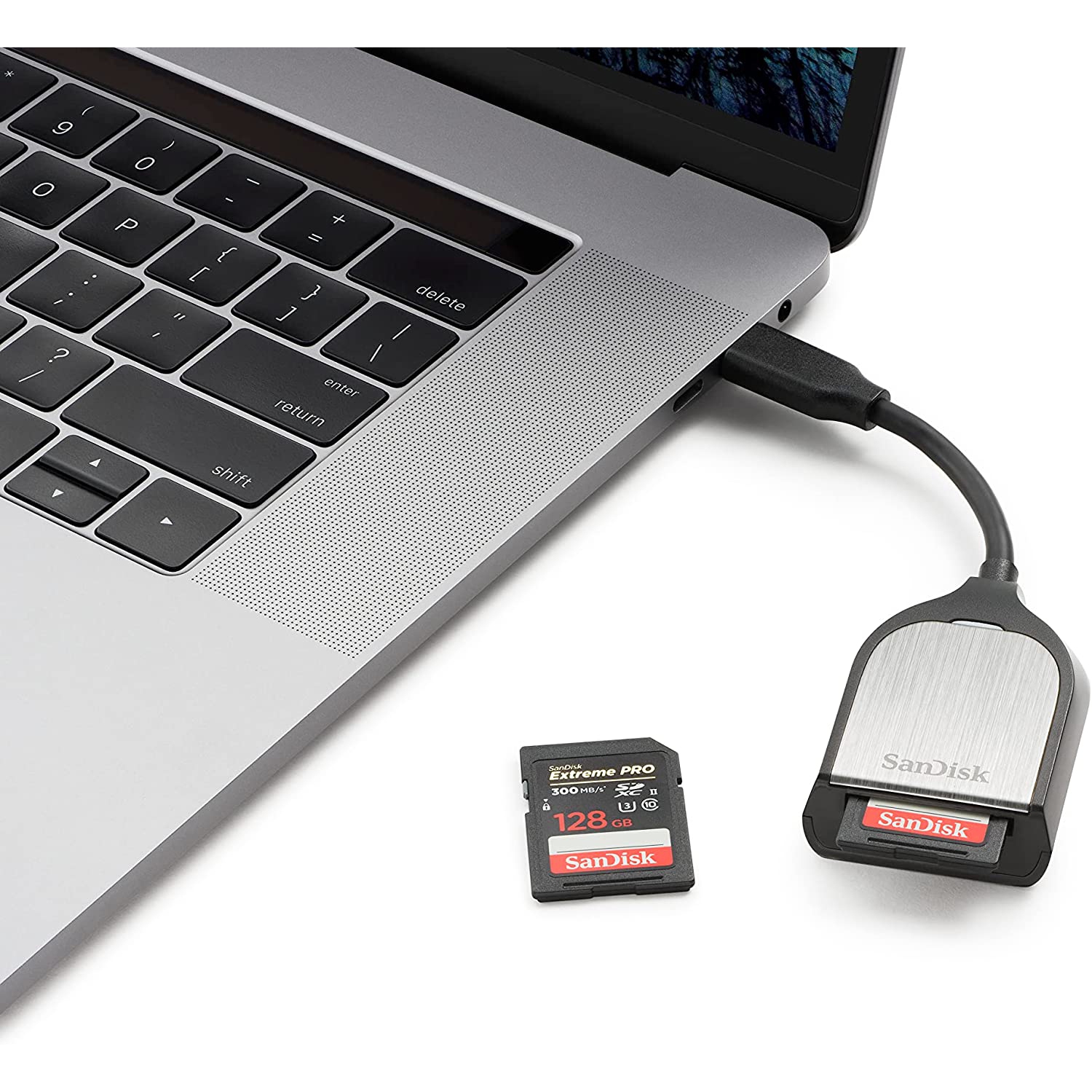 Lecteur de cartes SD USB-C Extreme PRO UHS-II de SanDisk