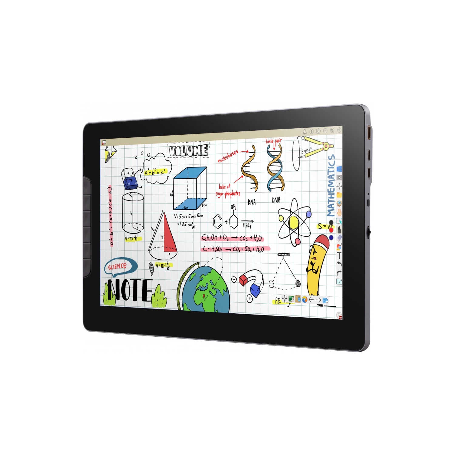 ViewSonic ViewBoard – écran DEL HD pour stylet 13,3 po 1080p, noir,