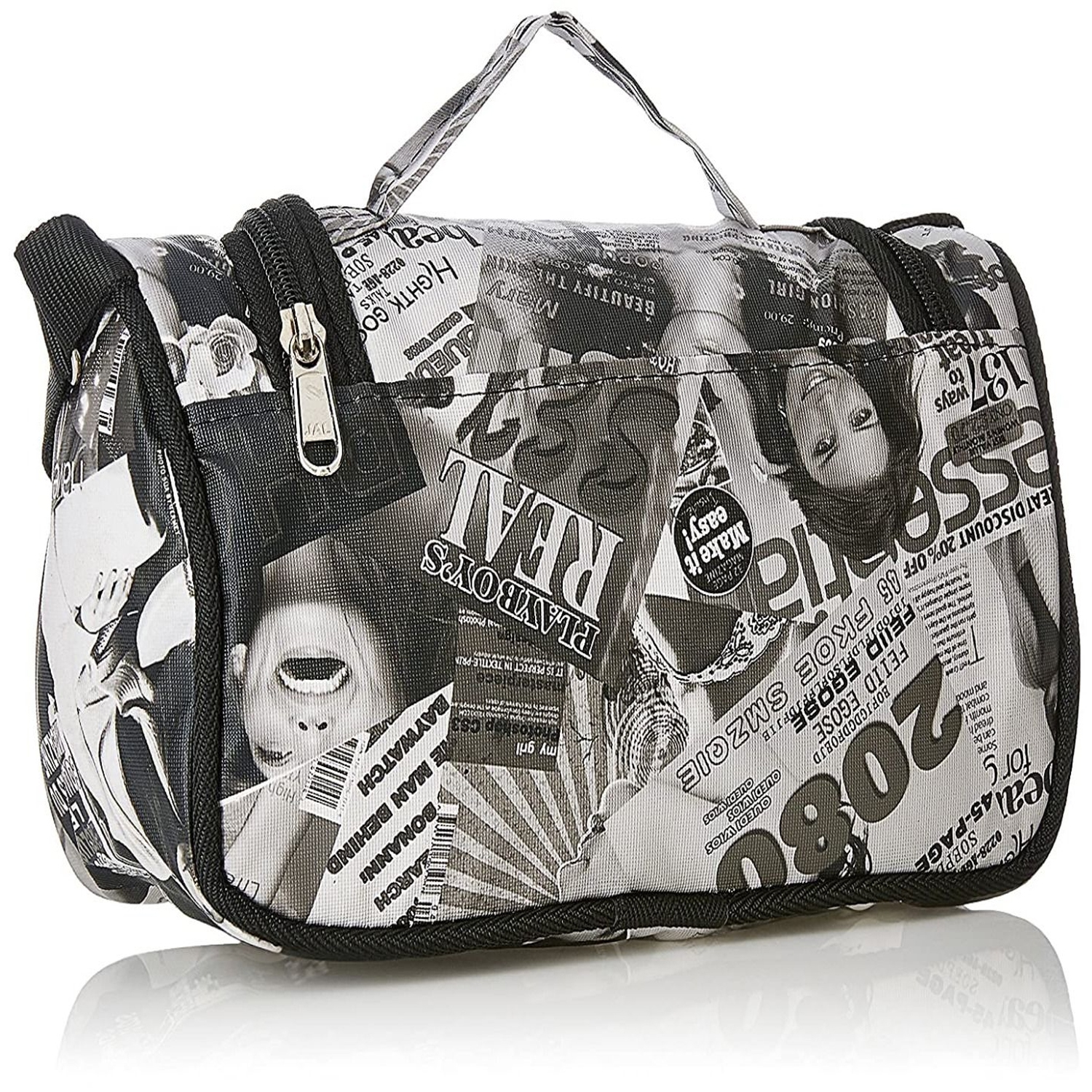 Unisex Textured Leatherette Stylish Cabin Bags for Travelling Latest Travel Textured Leather Duffle Bags for Men and Women