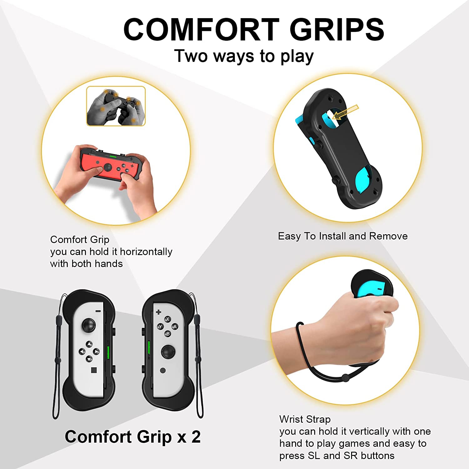 Switch Sports Accessories Bundle for Nintendo Allnice 12 in 1